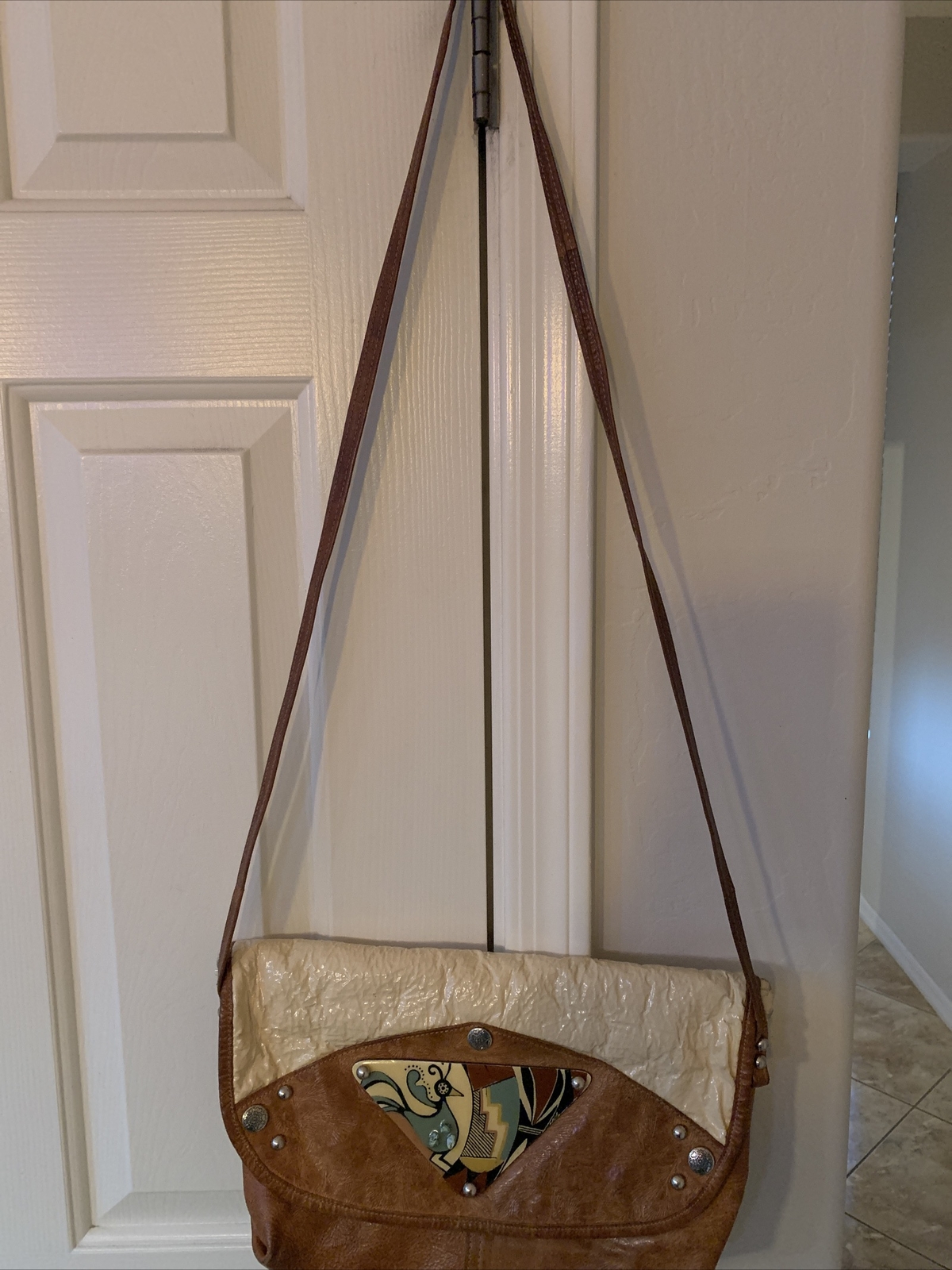 Patricia Smith Leather Moon Bag Vintage