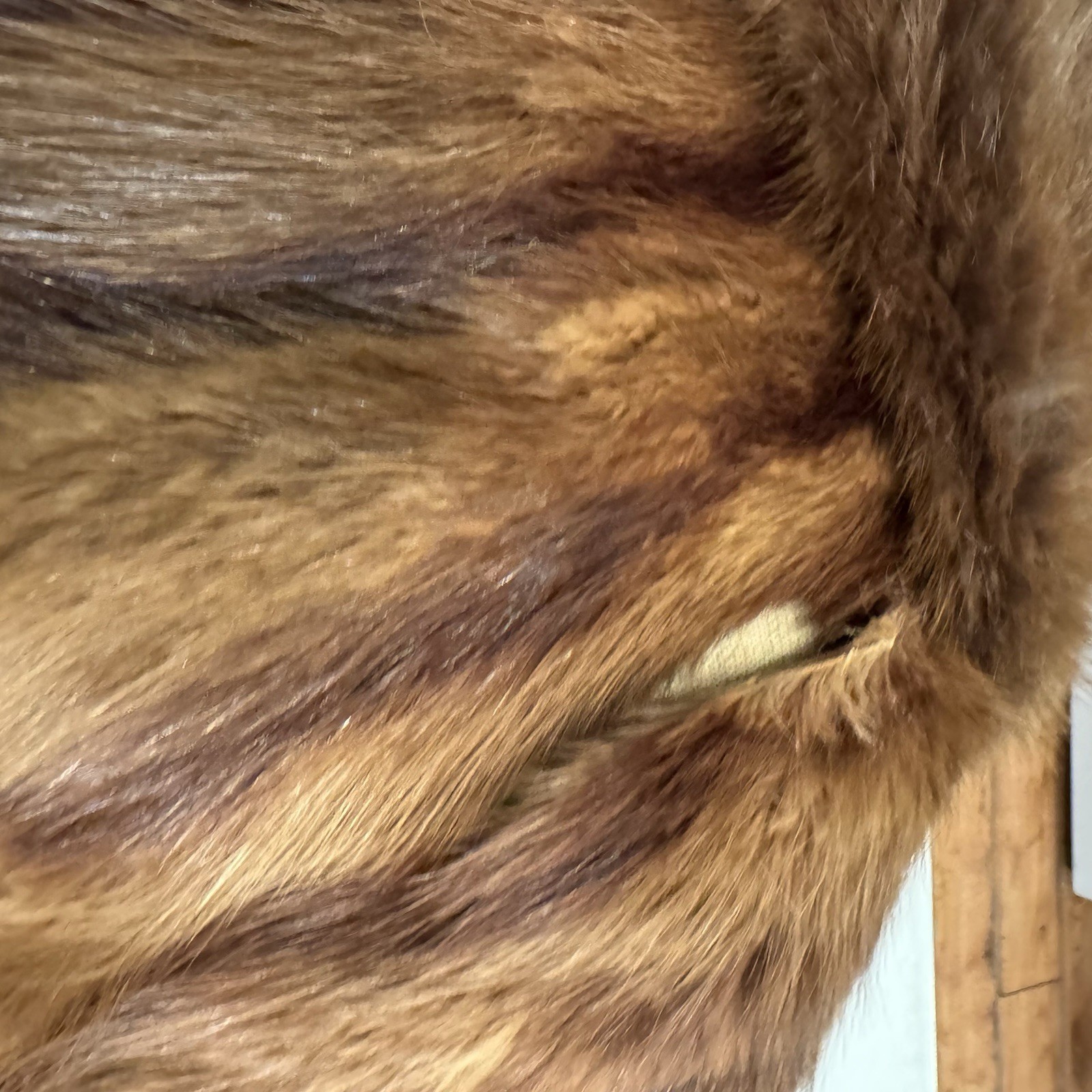 Vintage Alan Furs Richmond Virginia Mink Stole Famous For Furs Needs Repair