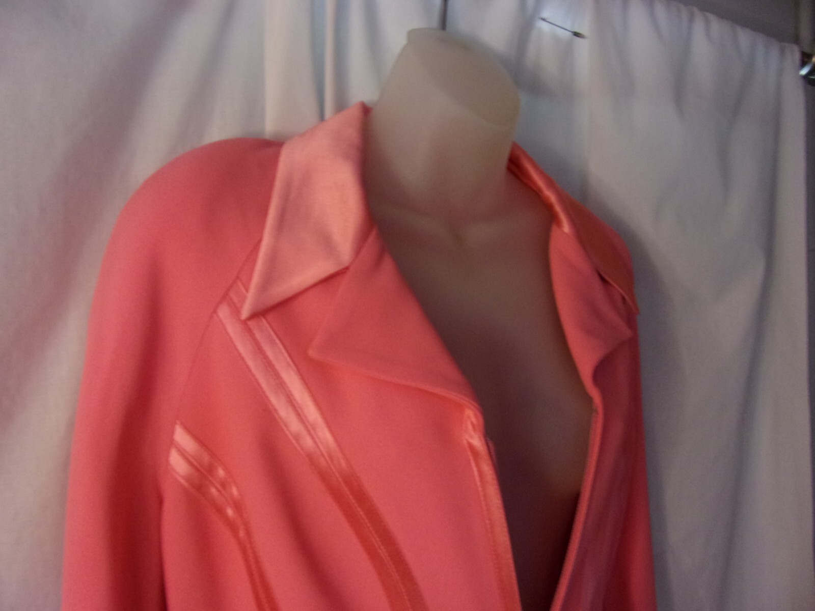 Vintage 1980S Evelyne Mandel Paris Barbie Pink Skirt Suit 10 Super Cool