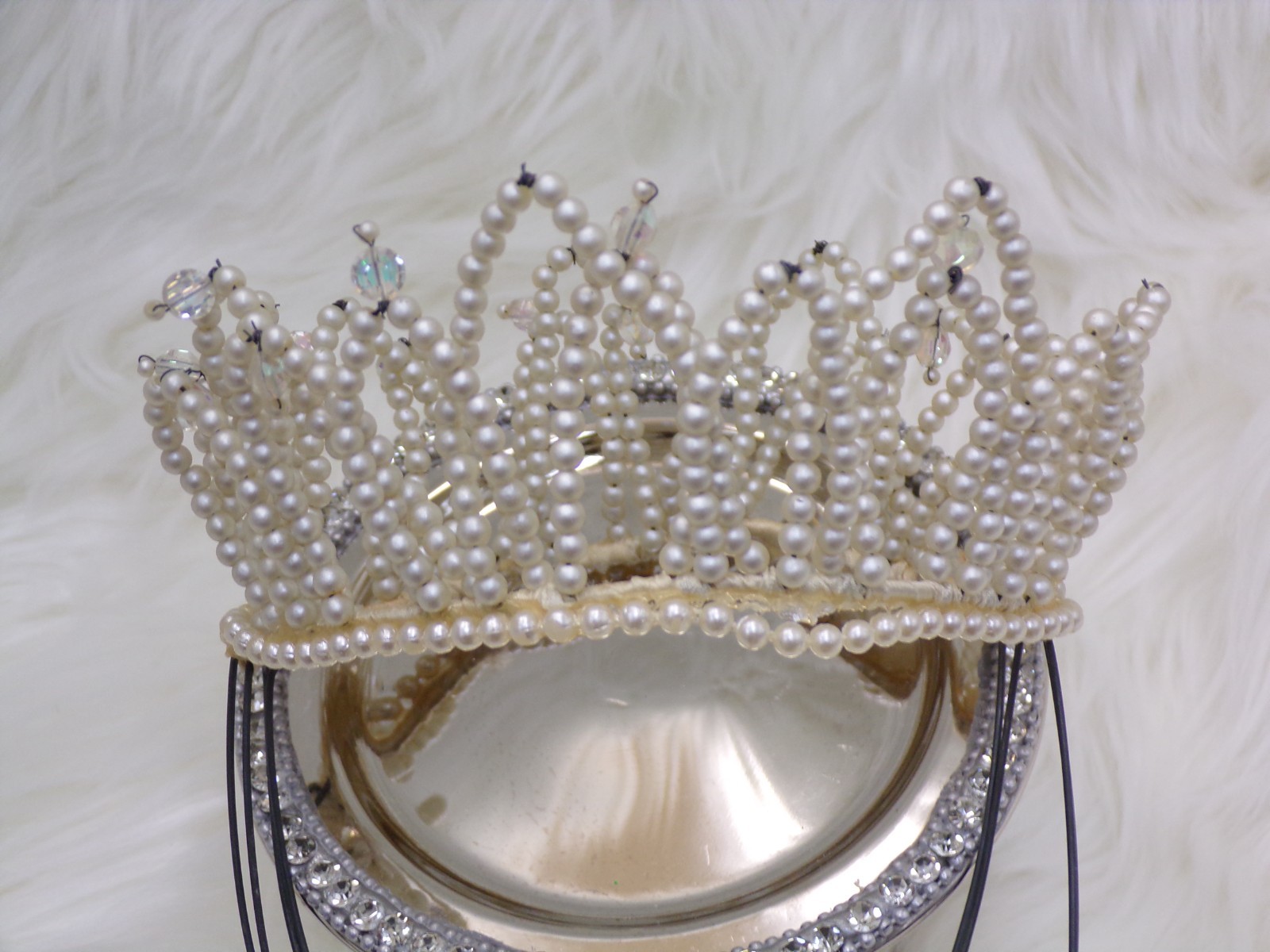 Antique Vintage Wedding Bridal Headpiece Style: Magnolia