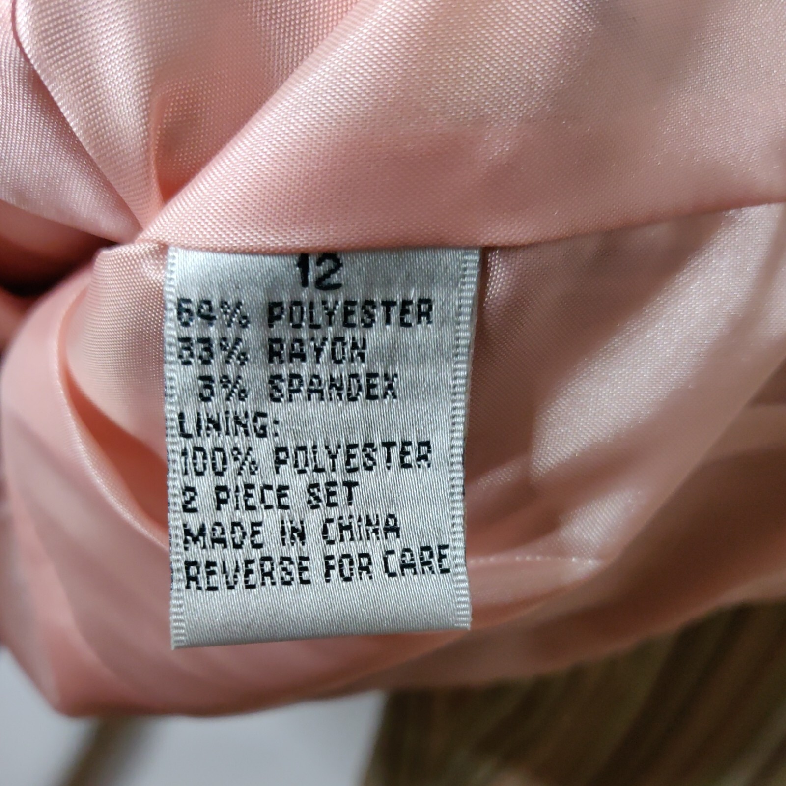 Travis Ayers Vintage women’s 12 blazer & skirt set NWT (see below) $200 RET.