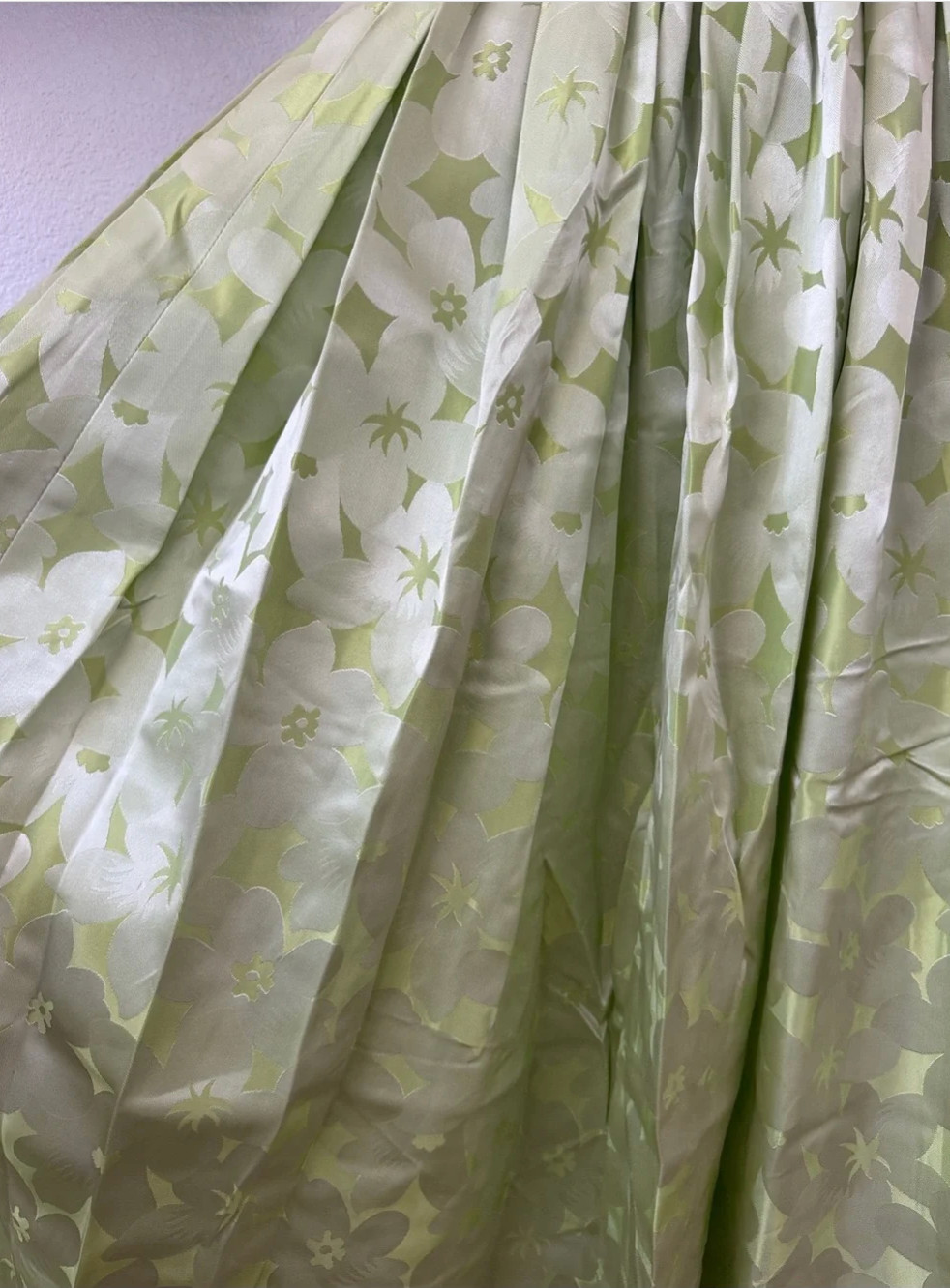 True Vintage Beaded Maxi Dress Formal Gown Pleated Skirt Fairy Renaissance