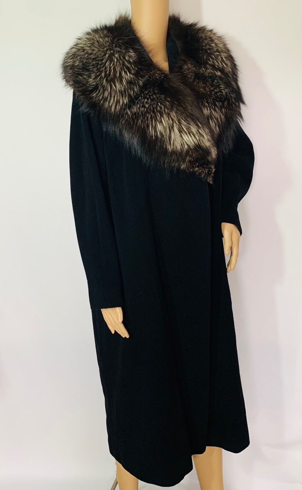 Vtg LILLI ANN Blin & Blin FABULOUS FRENCH WOOLEN SWING COAT Paris/San Francisco