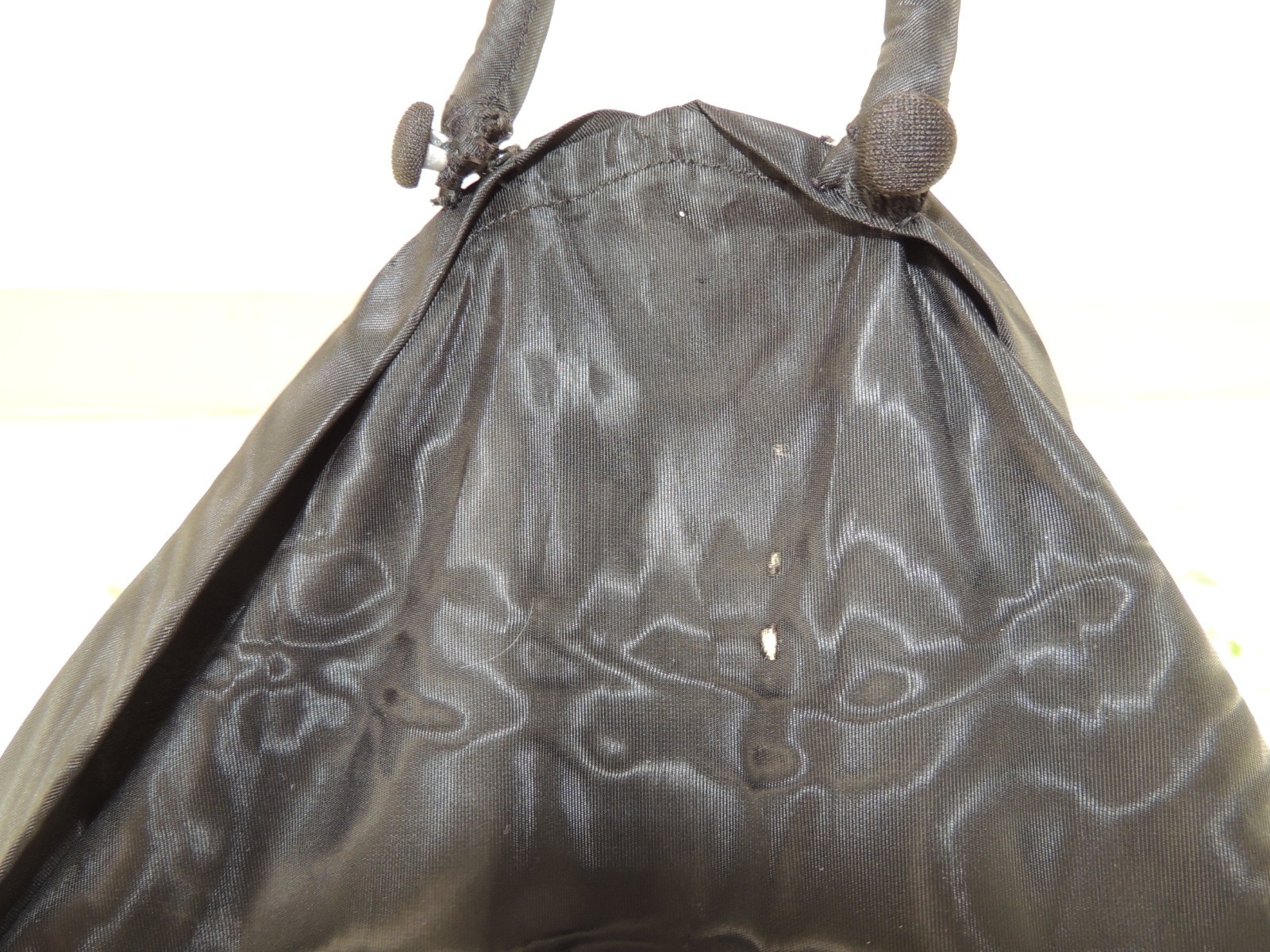 Marontate 40s Dress Black Moire Taffeta Halter with Peplum Jacket