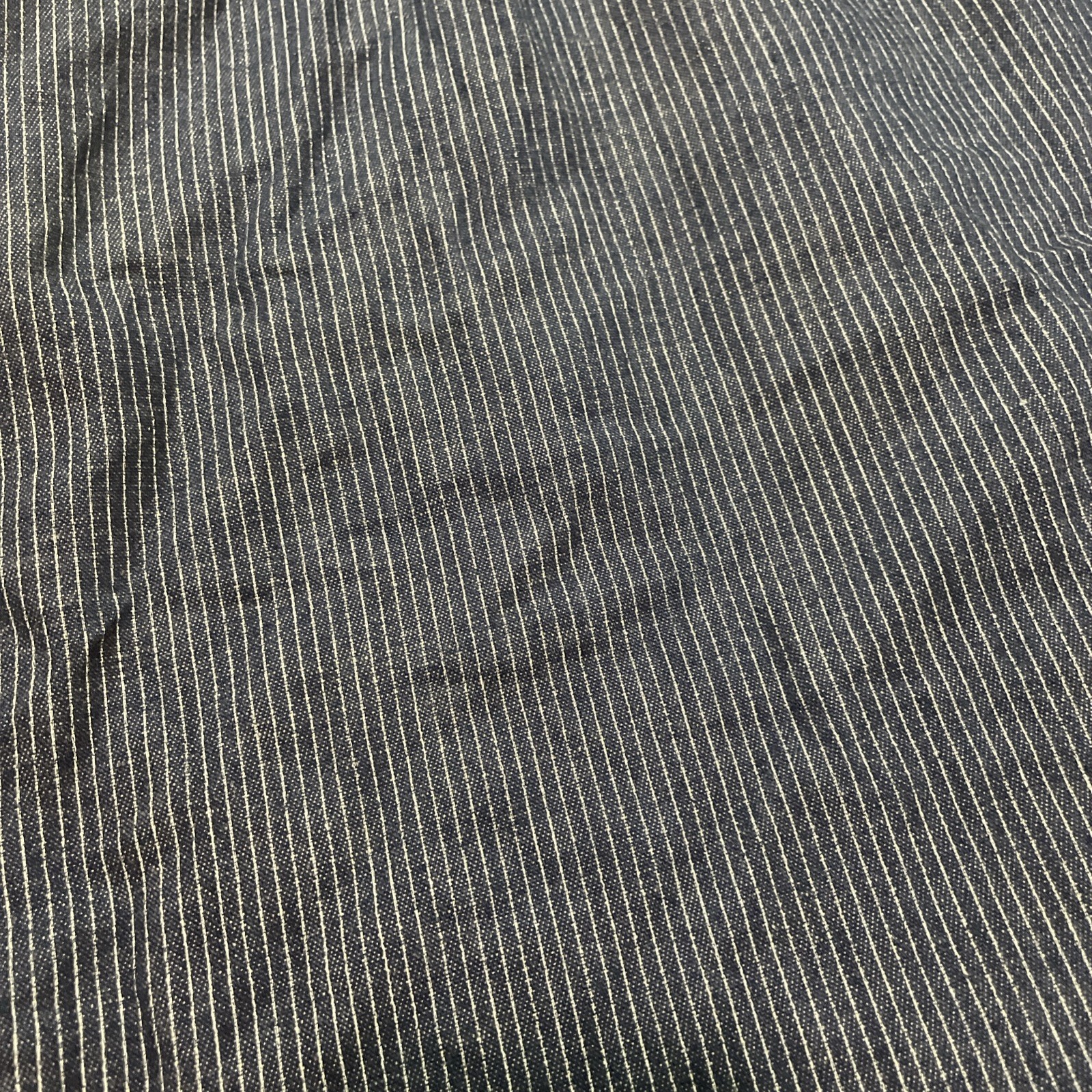 70’s JESSICA’S GUNNIES Pinstripe Blue Denim Skirt VINTAGE Size 5 COTTON