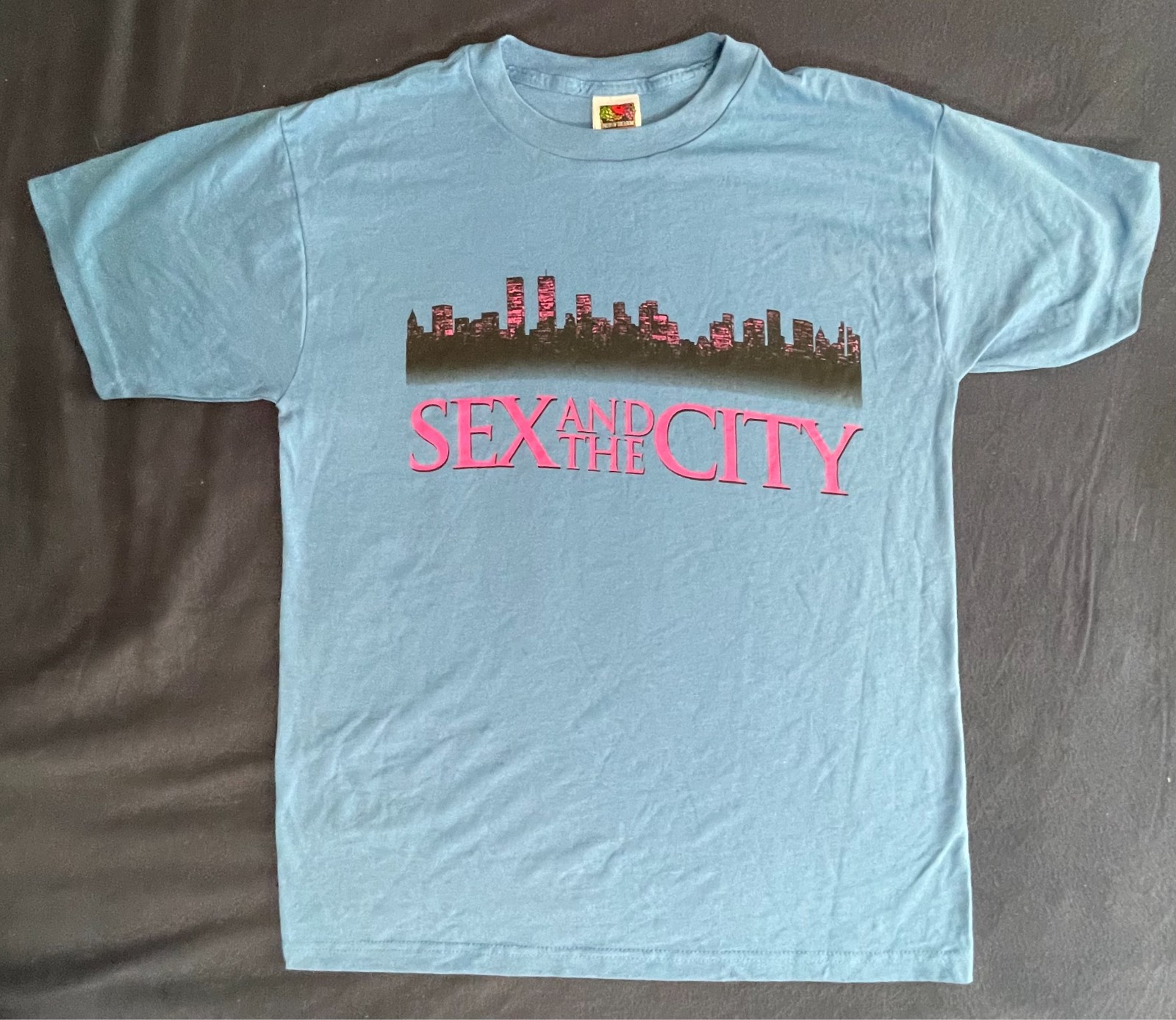 SEX AND THE CITY HBO TV SERIES 90s VINTAGE PROMO TEE SHIRT MINT SIZE MEDIUM