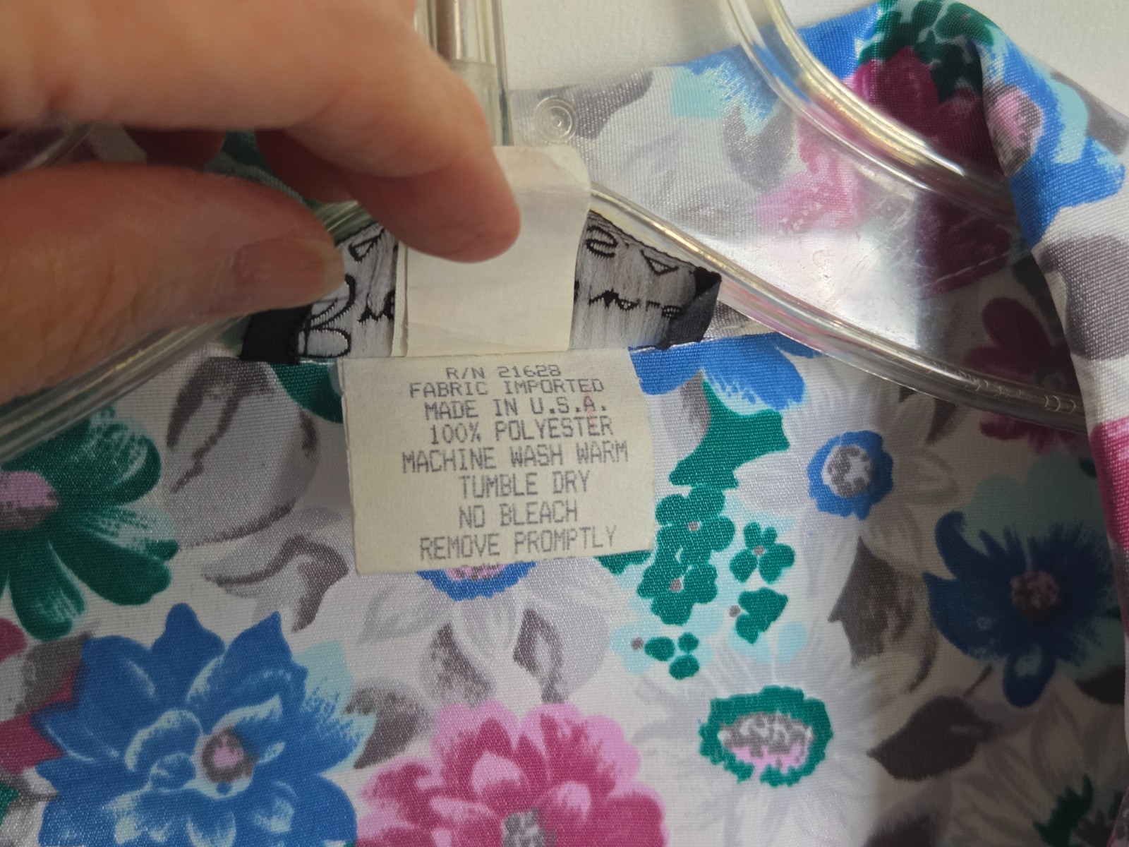 Vintage 1980’s Breli Originals Woman’s Floral Dress Size 12