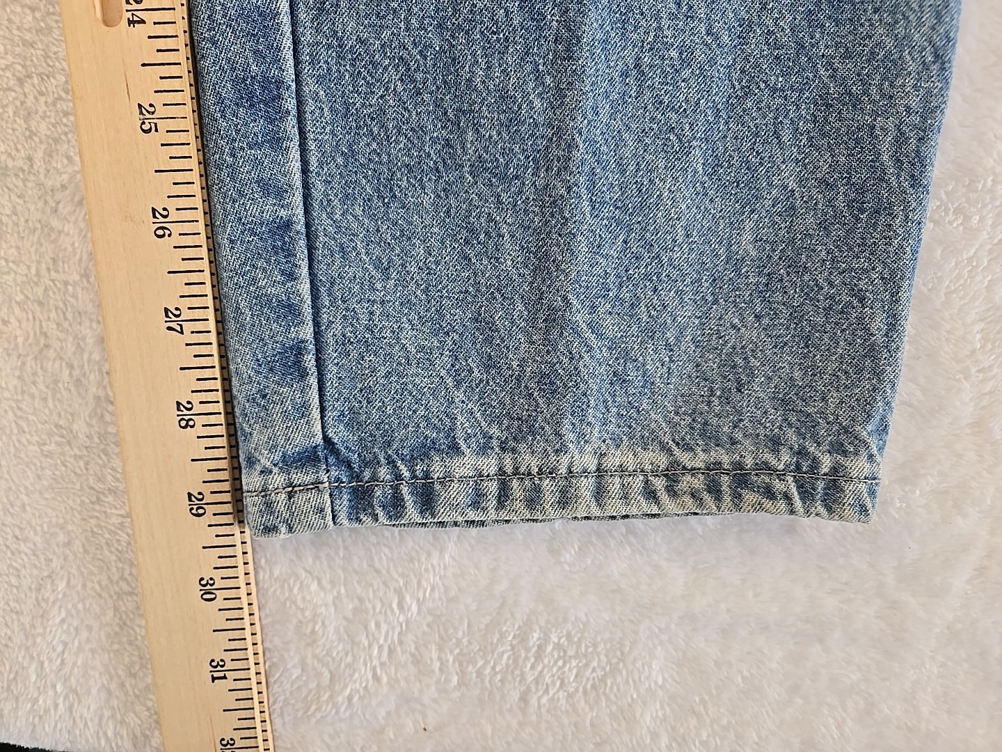 Wrangler Vtg 1997 American Hero Pleated Denim Jeans Womans Sz 30×30 USA Relaxed