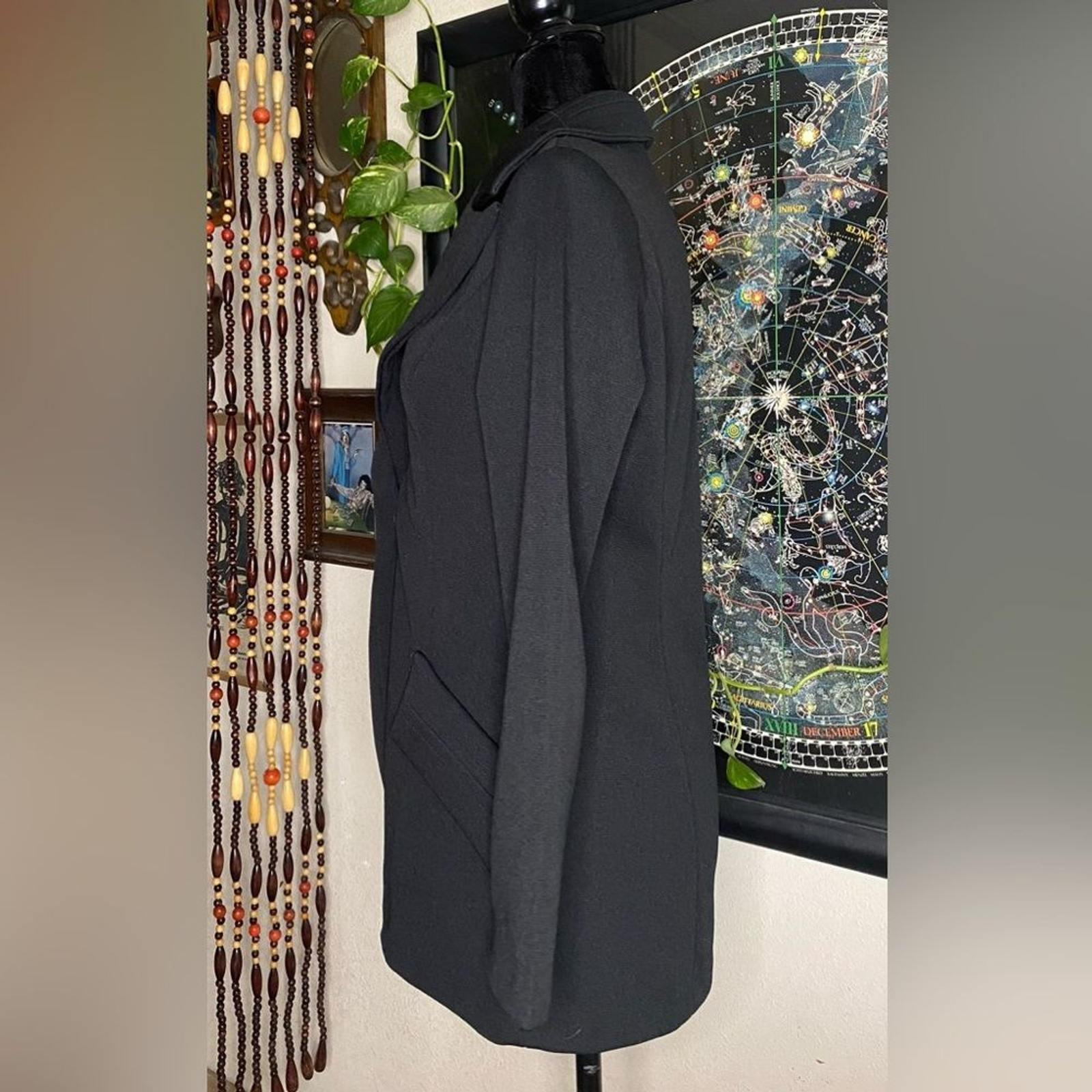 Vintage 1970’s First Edition Dallas Polyester Blazer. Rad Pointed collar! S/M