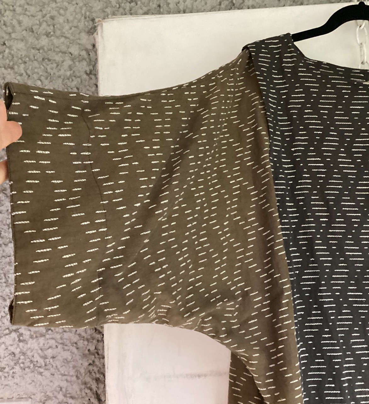 VTG ANASTASIA Paris By Francois Viannay Cotton Layering Modern Dress Size L