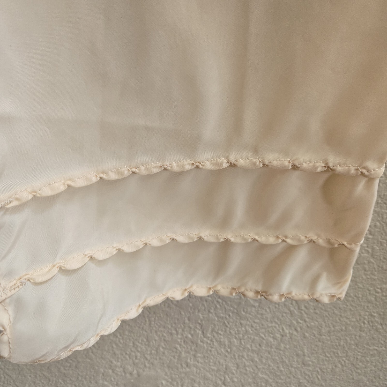 Snip-It Full Length Half Slip Blush Vintage 60s Poly Nylon Trimmable Small