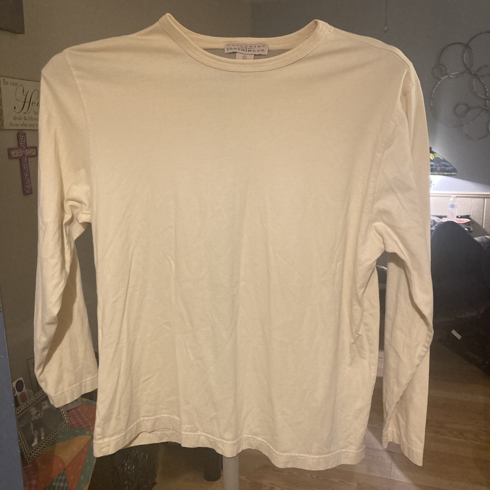 Telluride Clothing Co Women’s XL Yellow Long Sleeve Shirt Top