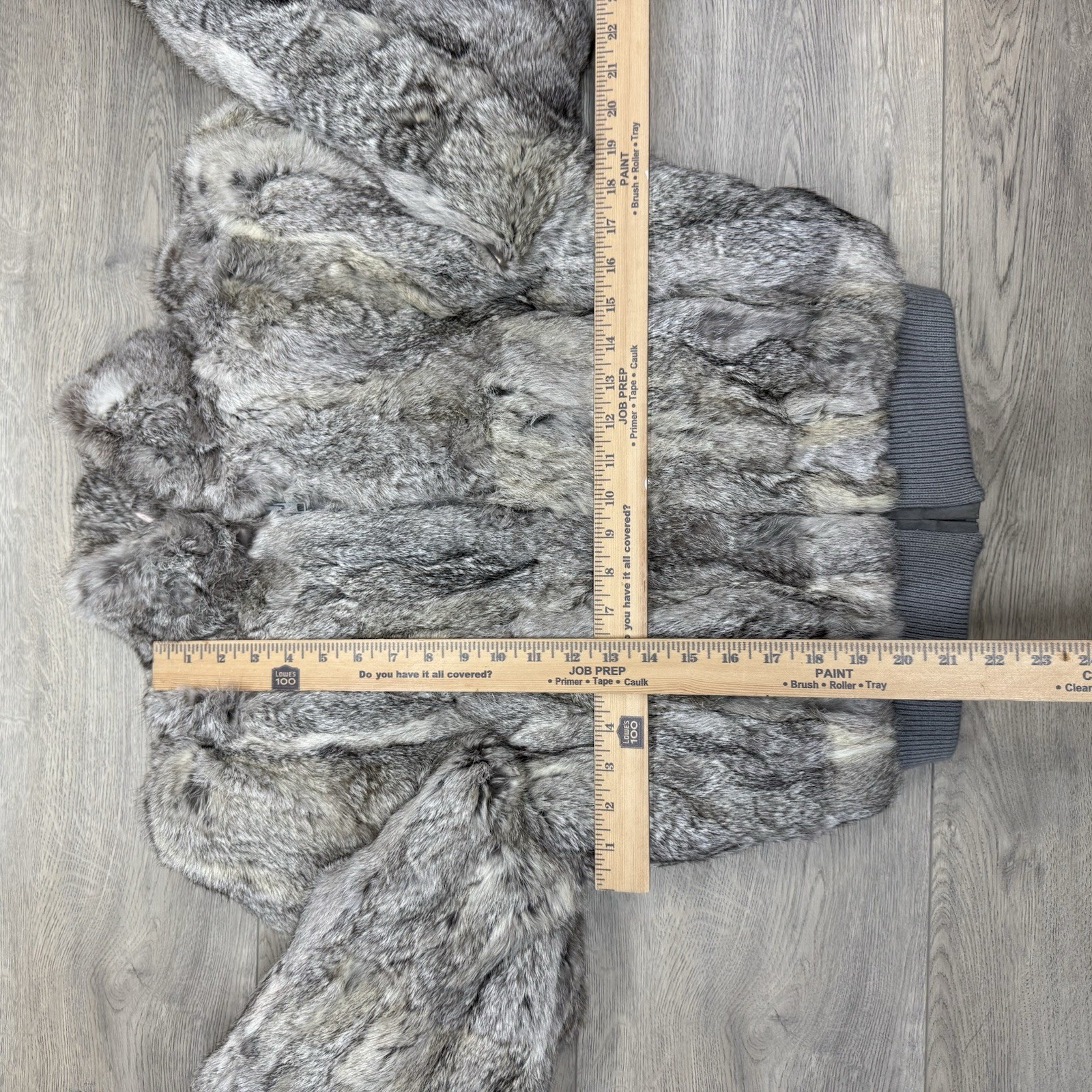 VTG Dyed Rabbit Fur Jacket Women’s Sz M Hong Kong Old Money NYC