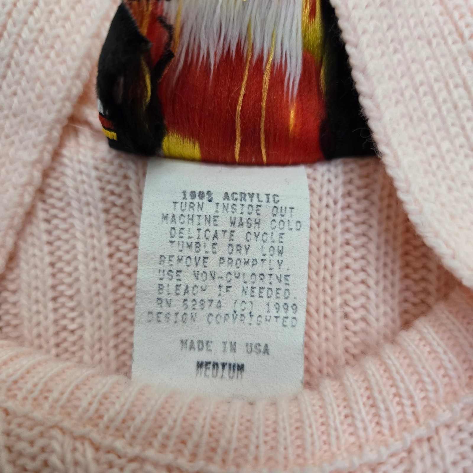 LA Express Vintage 90s Pink Ribbed Short Sleeve Knit Cardigan Tank Set Medium