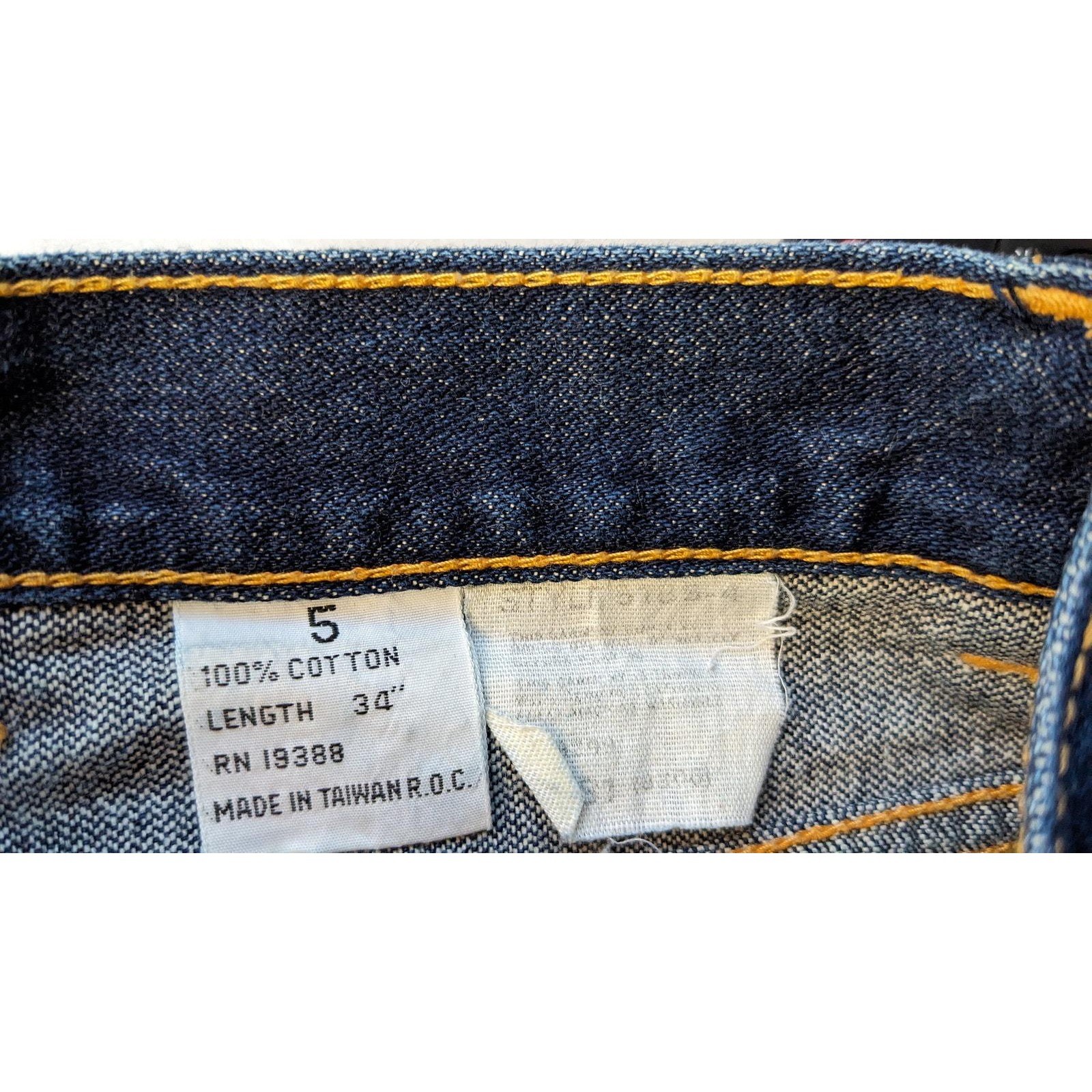 Vintage 70s Brittania jeans dark wash high waisted jeans Star pocket