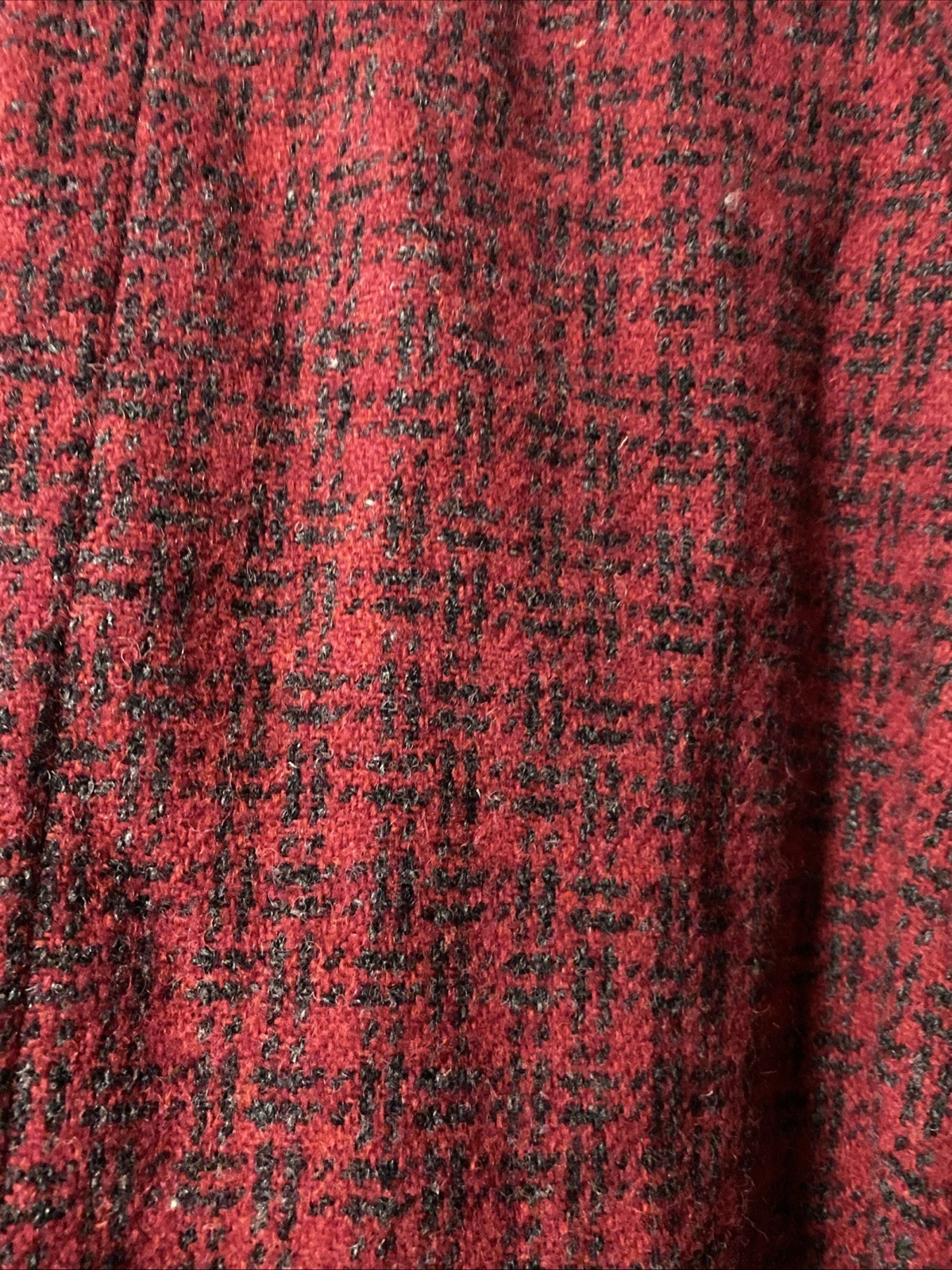 Vintage 1960’s Harris Tweed Overcoat 100% Virgin Scottish Wool Size Large