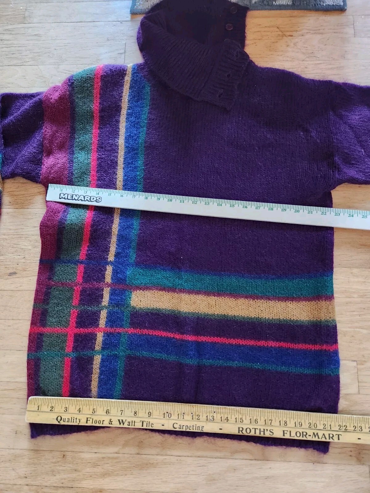 Vintage 80s Wm’s Boundary Waters Sweater * graphic Design * szM * Good Condition