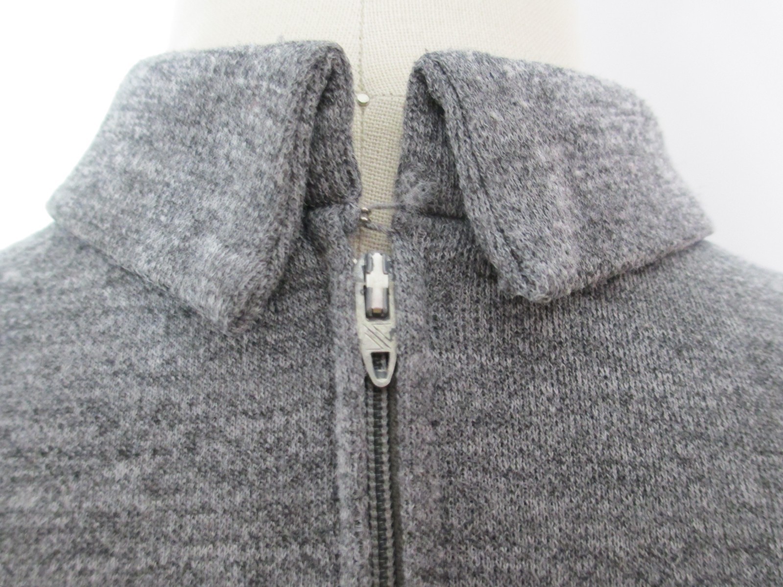 Vintage Carillon Double Knit Dress in Gray, Very Nice, Size M