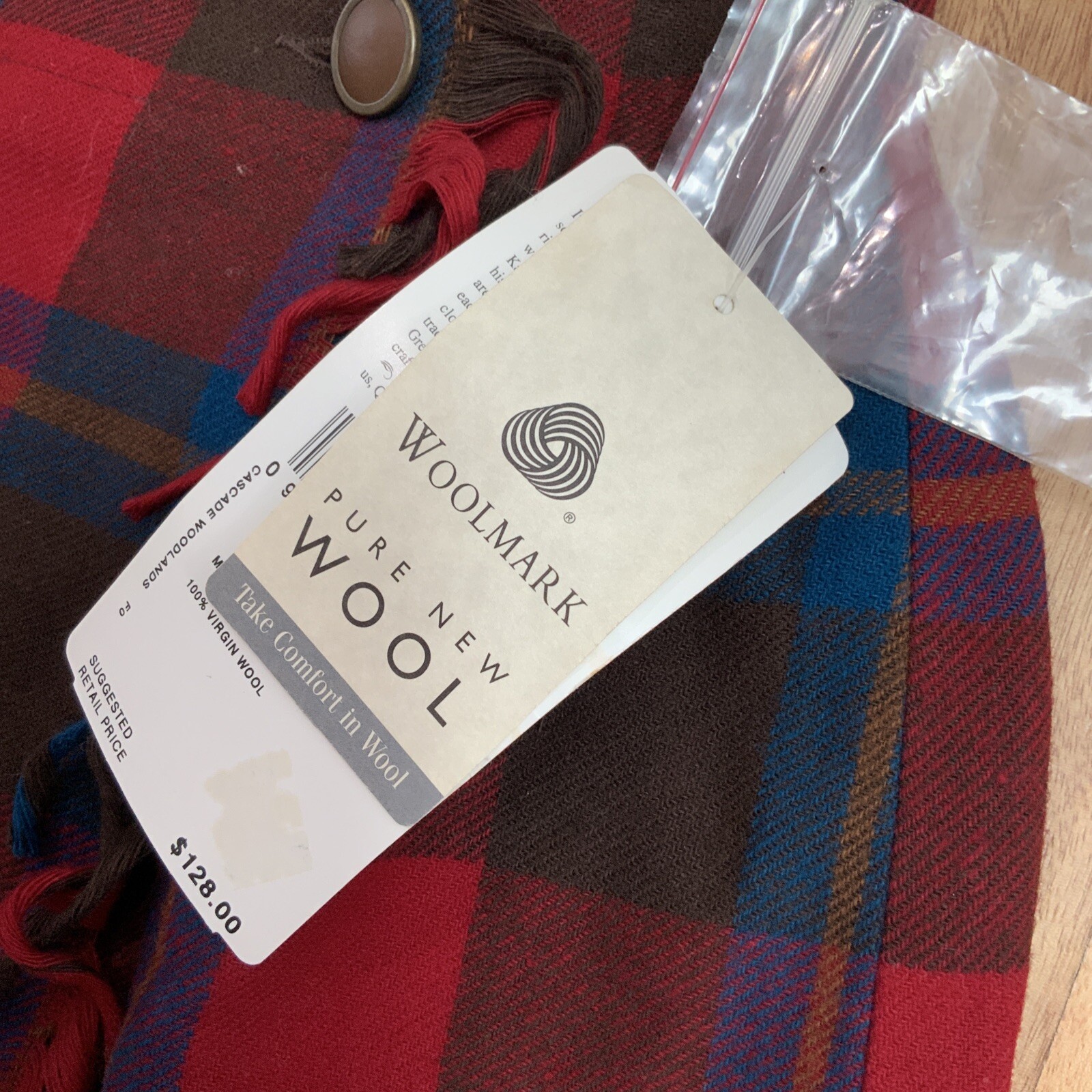 NWT Vintage Pendleton Tartan Virgin Wool Lined Skirt Sz 10 Fringe – MOTH HOLES