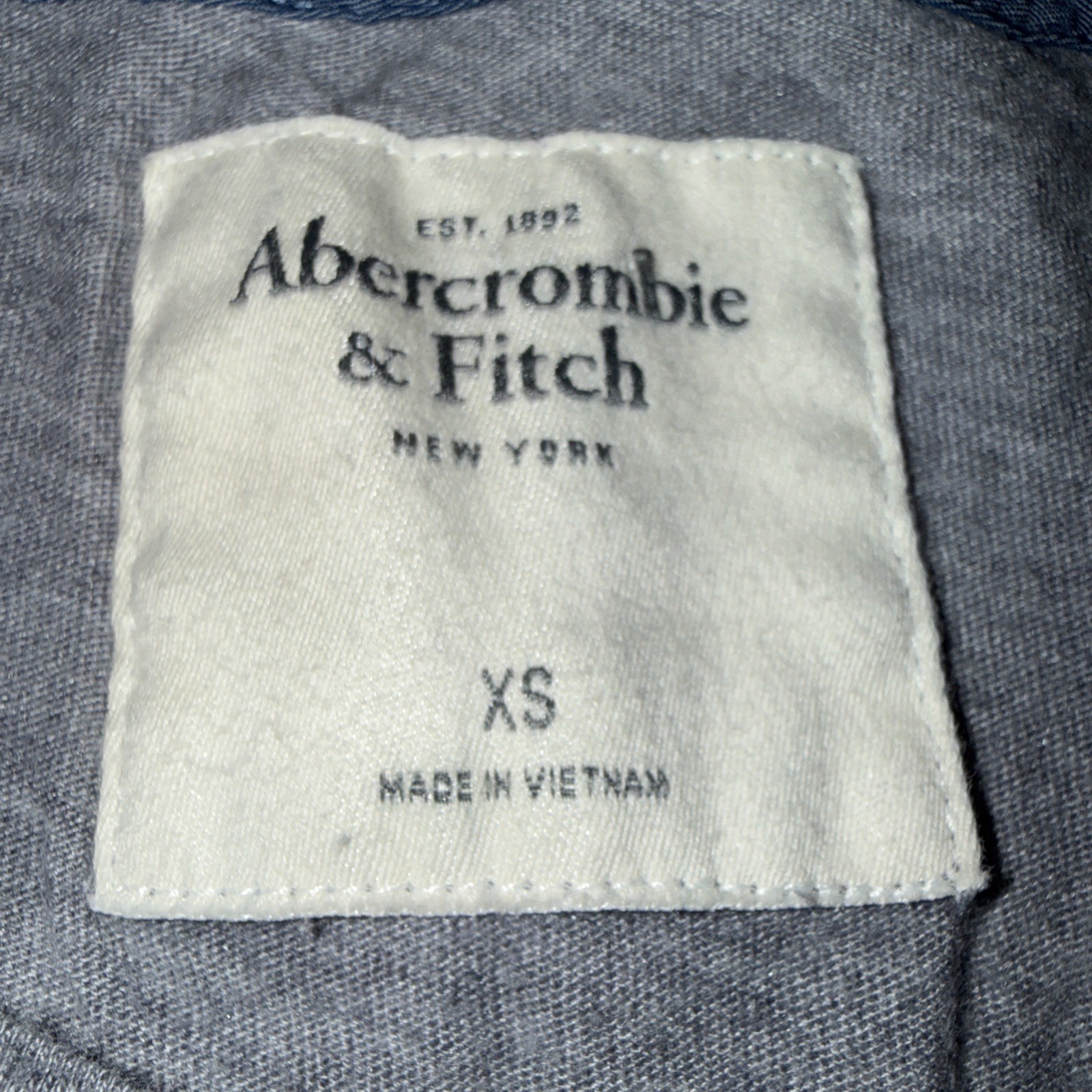 Vintage Abercrombie & Fitch Women’s Shirt 3/4 Sleeve Top Size XS Bella Swan Y2K