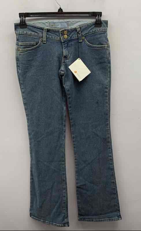 Fractal Women’s Blue Naked 05 Hip Hugger Flare Jeans Sz 6 NWT Vintage Y2K