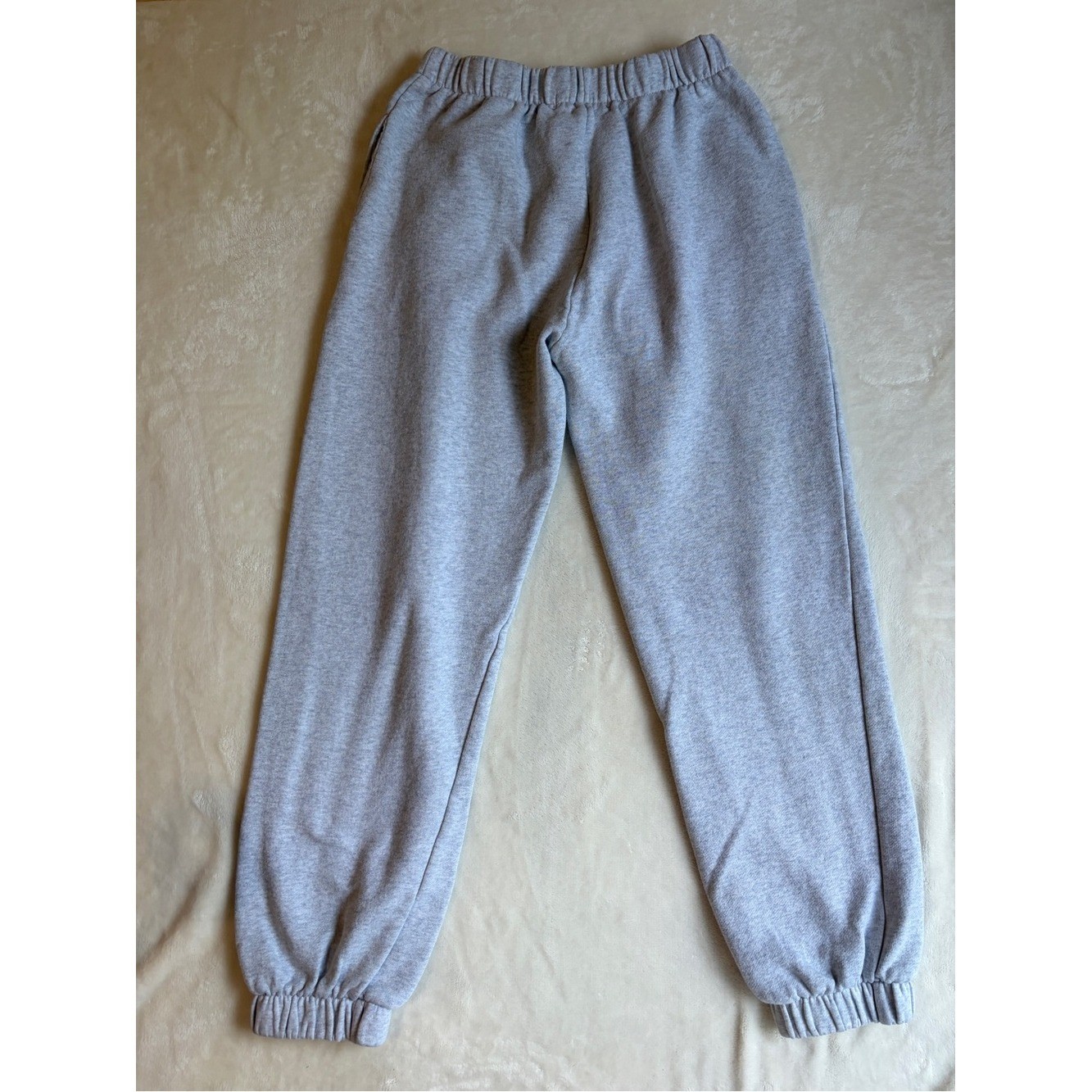 Classic Brandy Melville Rosa Cuffed Sweatpants Gray