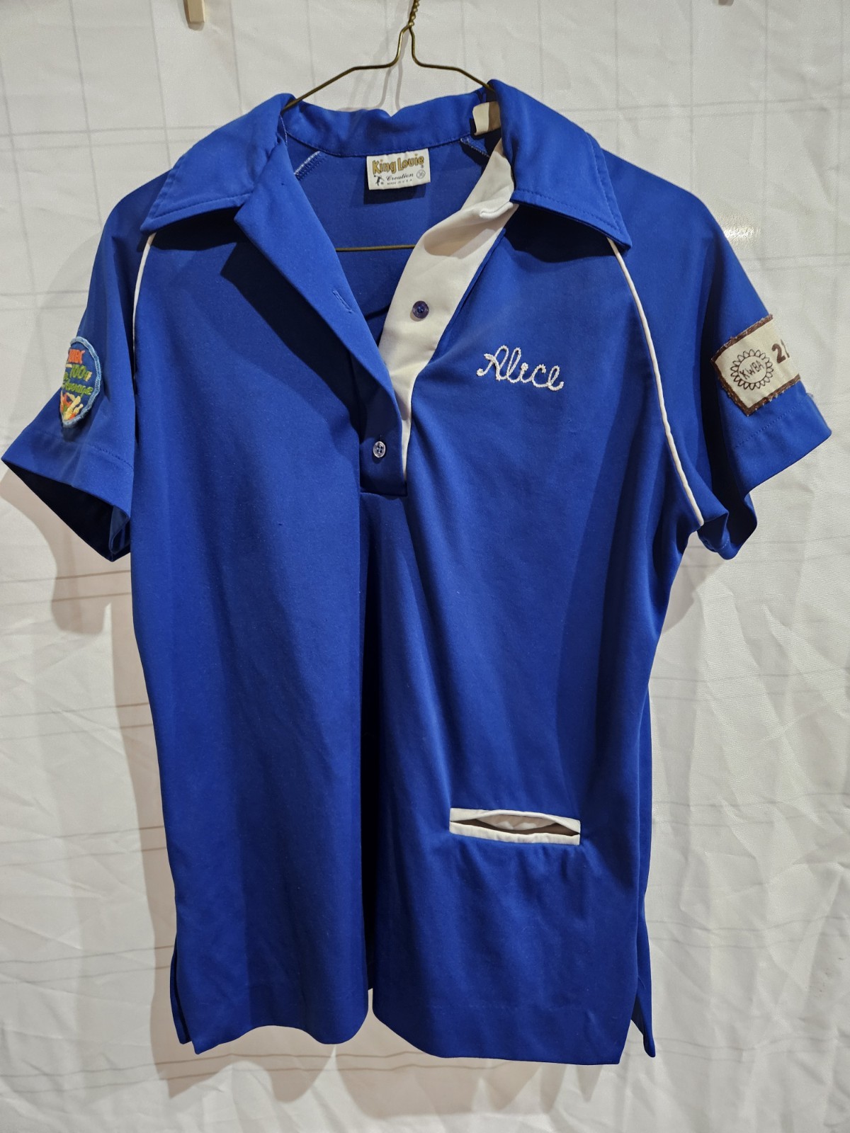King Louie Vintage Ladies Bowling Shirt