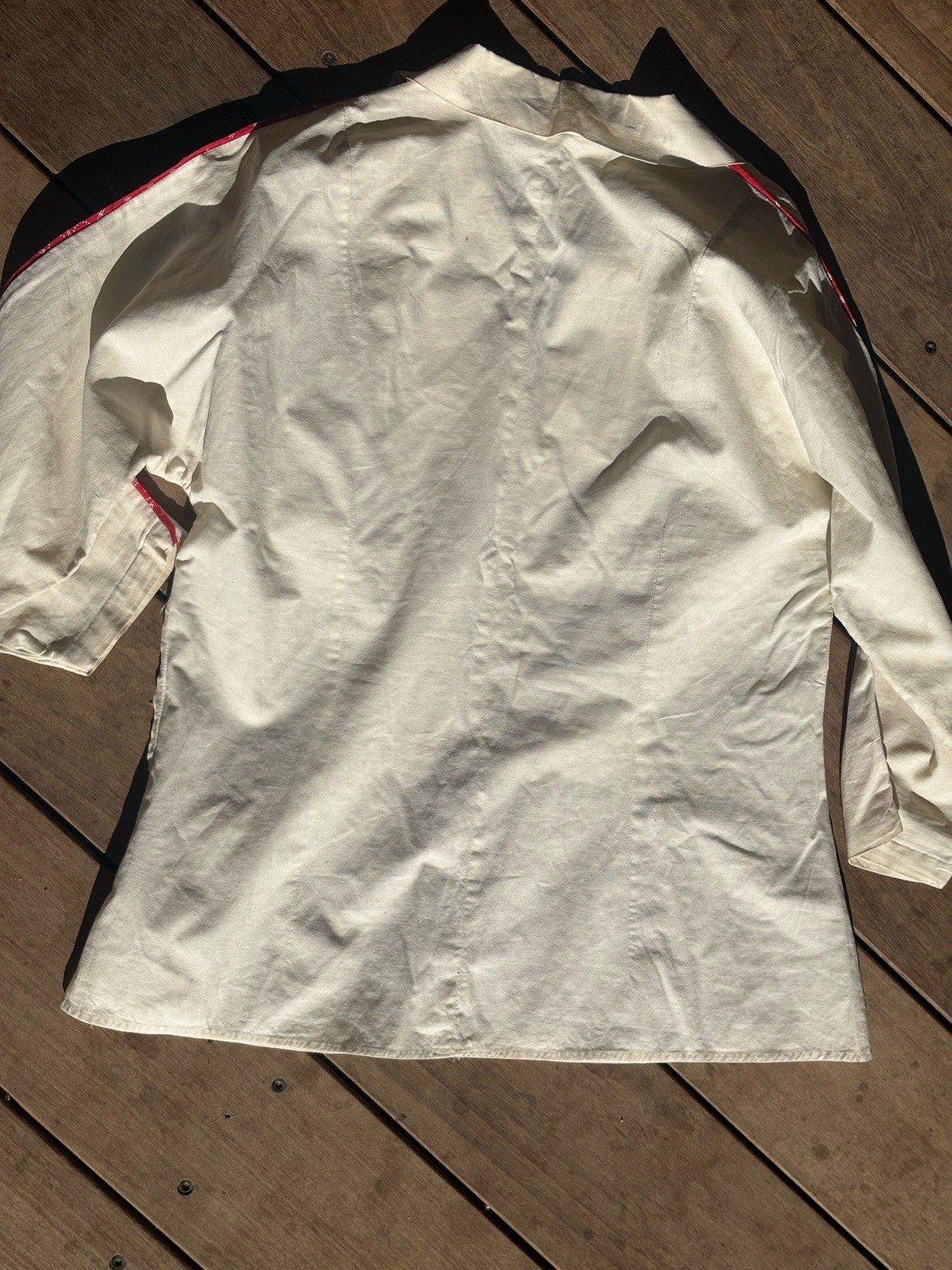Vintage 50’s Dolores Resort Wear Women’s Western Blouse Size M/L USA Made