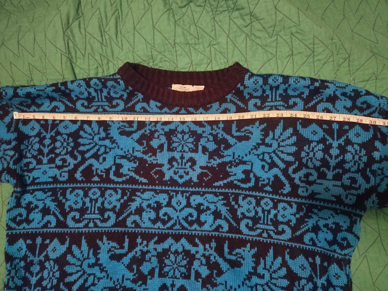 80s Vintage EXPRESS Limited London Knit Sweater