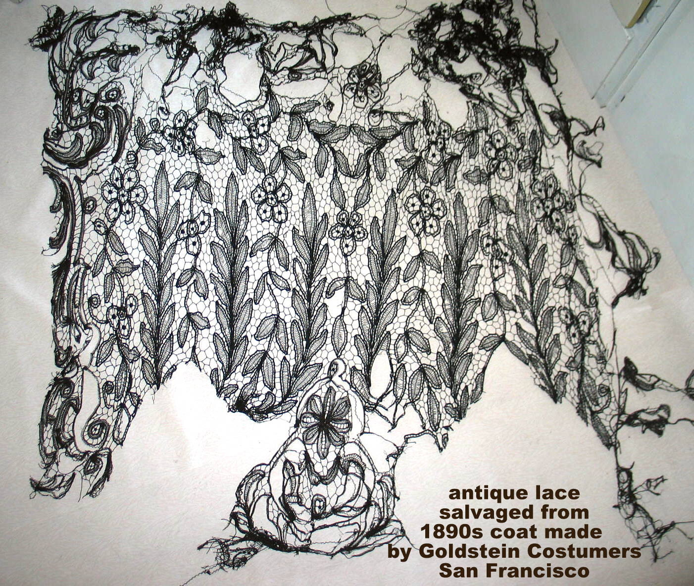 ANTIQUE COAT: Goldstein & Co. Theatrical And Masquerade Costumers San Francisco