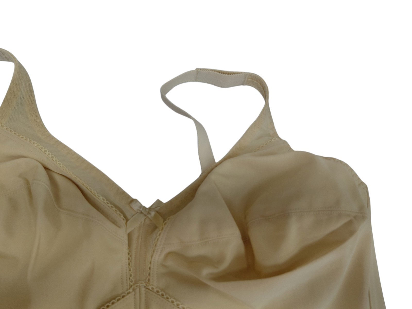 Vintage Crown-nette Longline Bra Size 42D