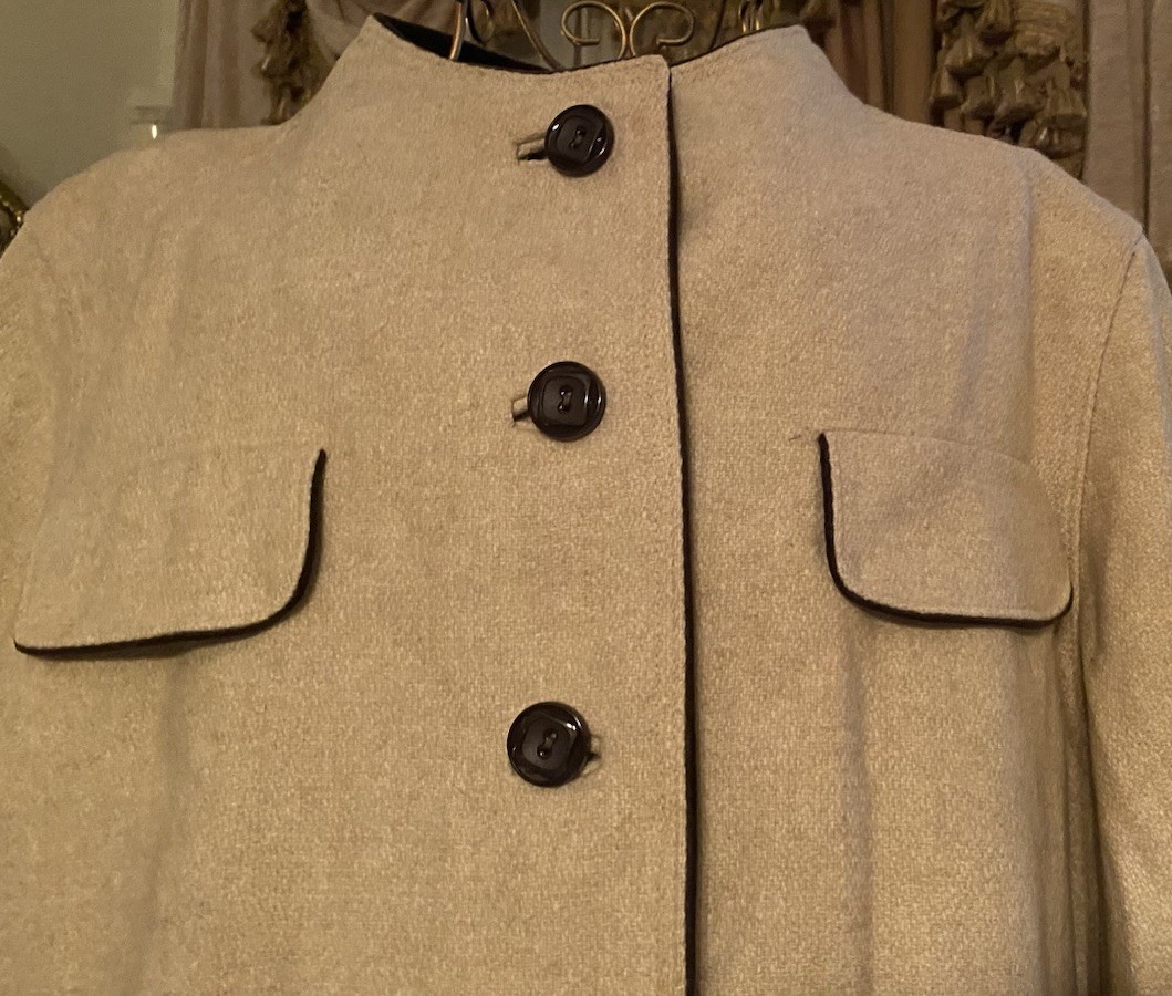 Vintage 60s Cape Country Pacer 100% Wool Poncho Cloak Waking Coat Women’s Sz XL