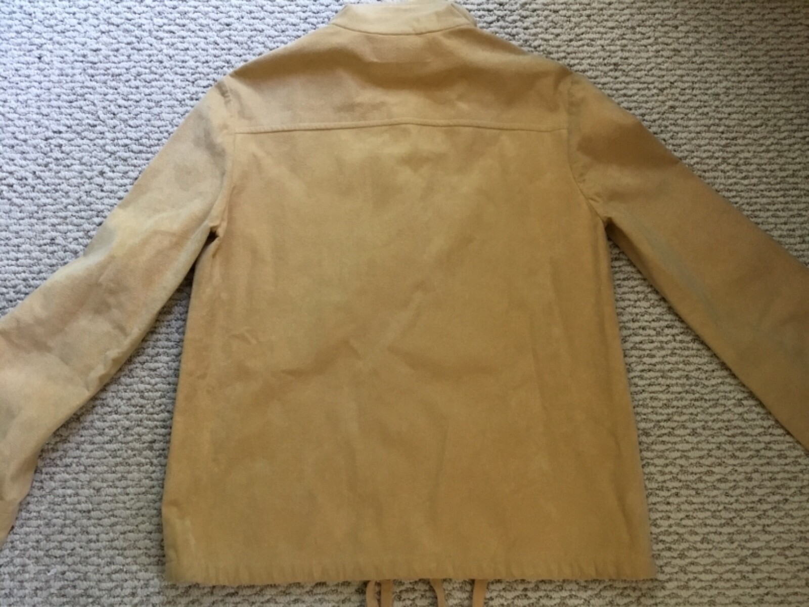 VINTAGE I MAGNIN STANLEY SHERMAN TOP FAUX SUEDE WOMEN SIZE S/M