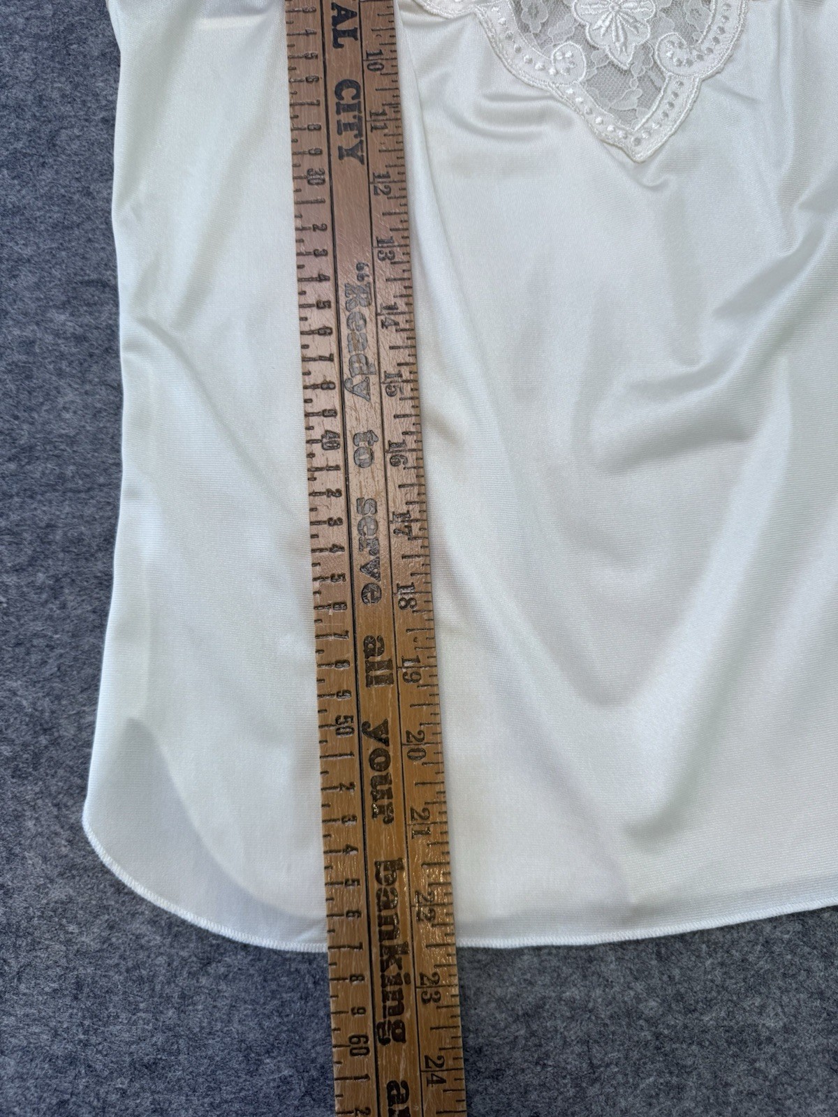 VTG Shadowline Cami Camisole Sz 34 & Half Slip Set Lingerie w/Tags, Lace, 90’s