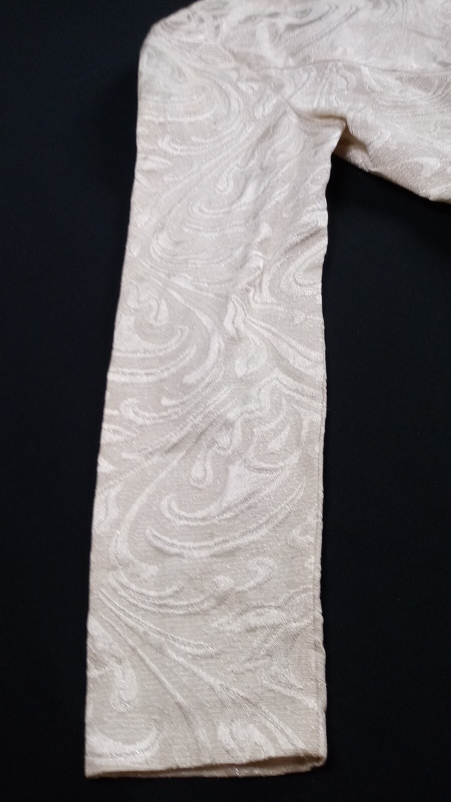Vintage Cachet by Bari Protas Women’s Ivory Tapestry Elegant Suit Sz 10 Set 2pc