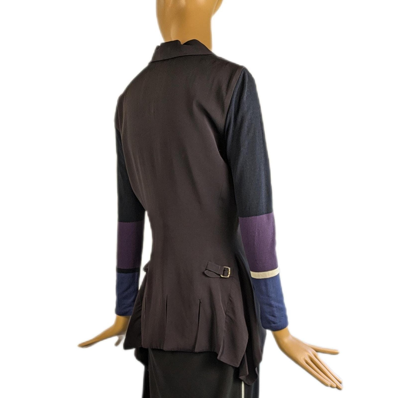 Vintage 90’s Marithe Francois girbaud femme structural blazer long line blazer