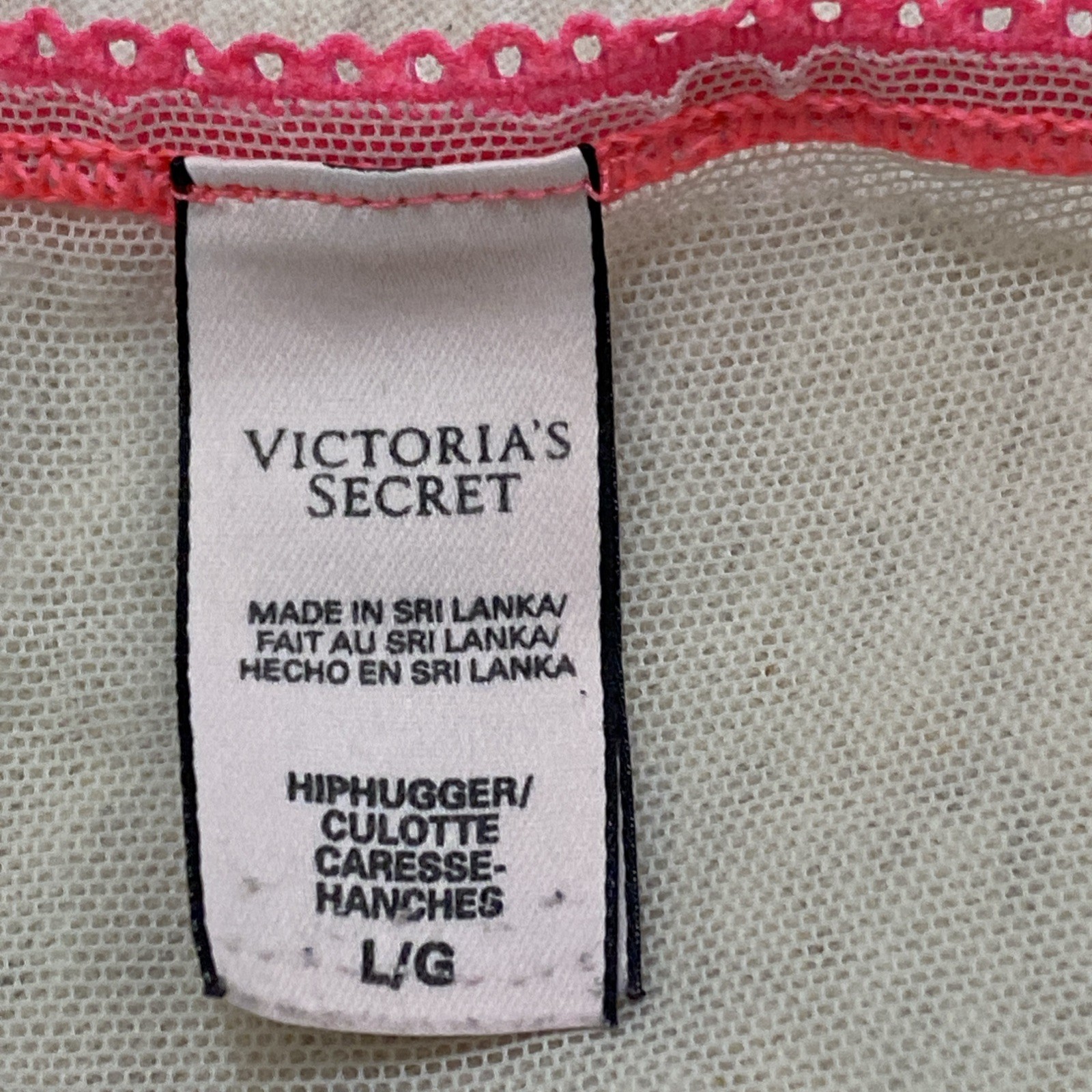 Vintage mix lote/2 PINk/ Victoria’S Secrets PANTIES#6290