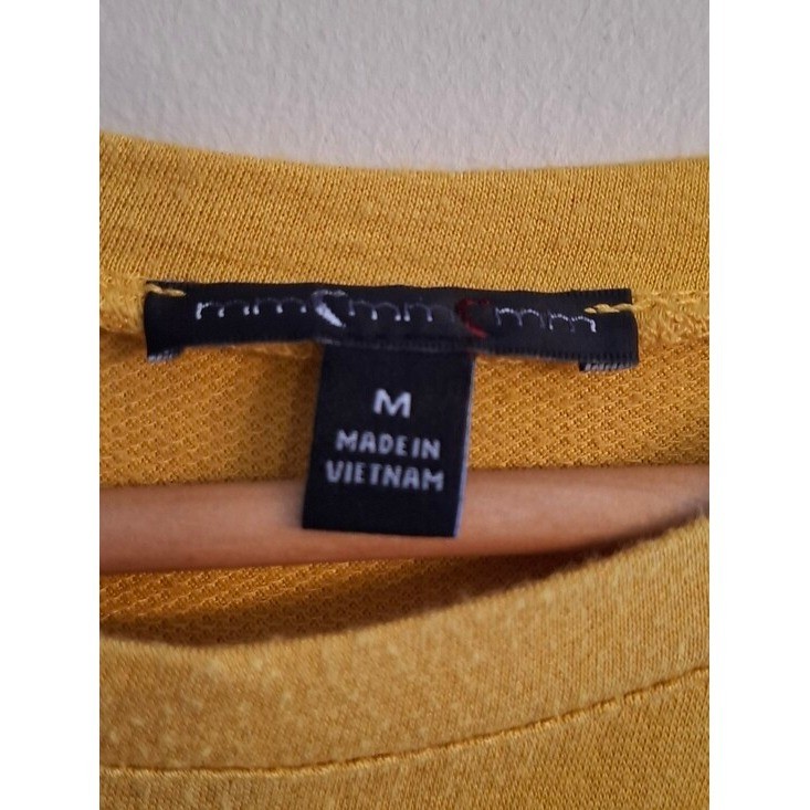 Y2K Crop Top Yellow Black Retro Colorblock Blokecore Skater Girl 90s Indie M