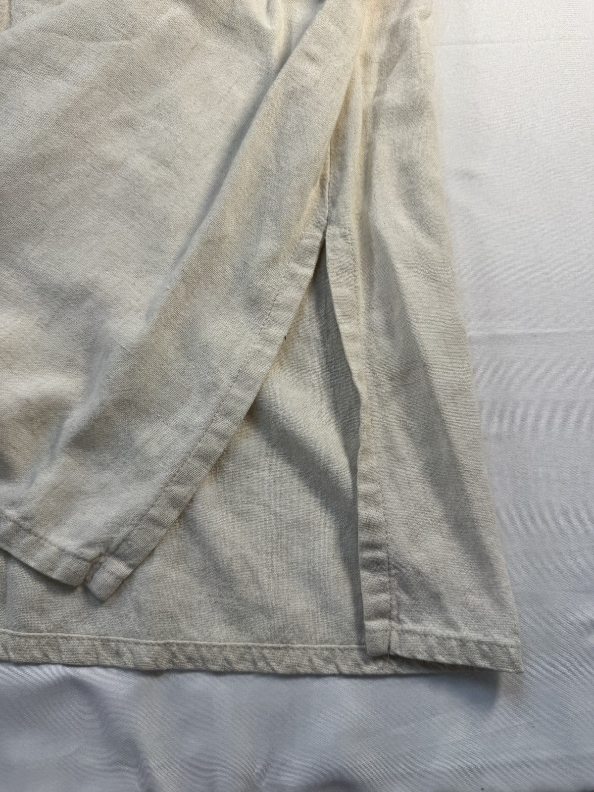 Vintage 90’s Linen Dressing Clio Boho Sleeveless Maxi Dress Women’s s Medium