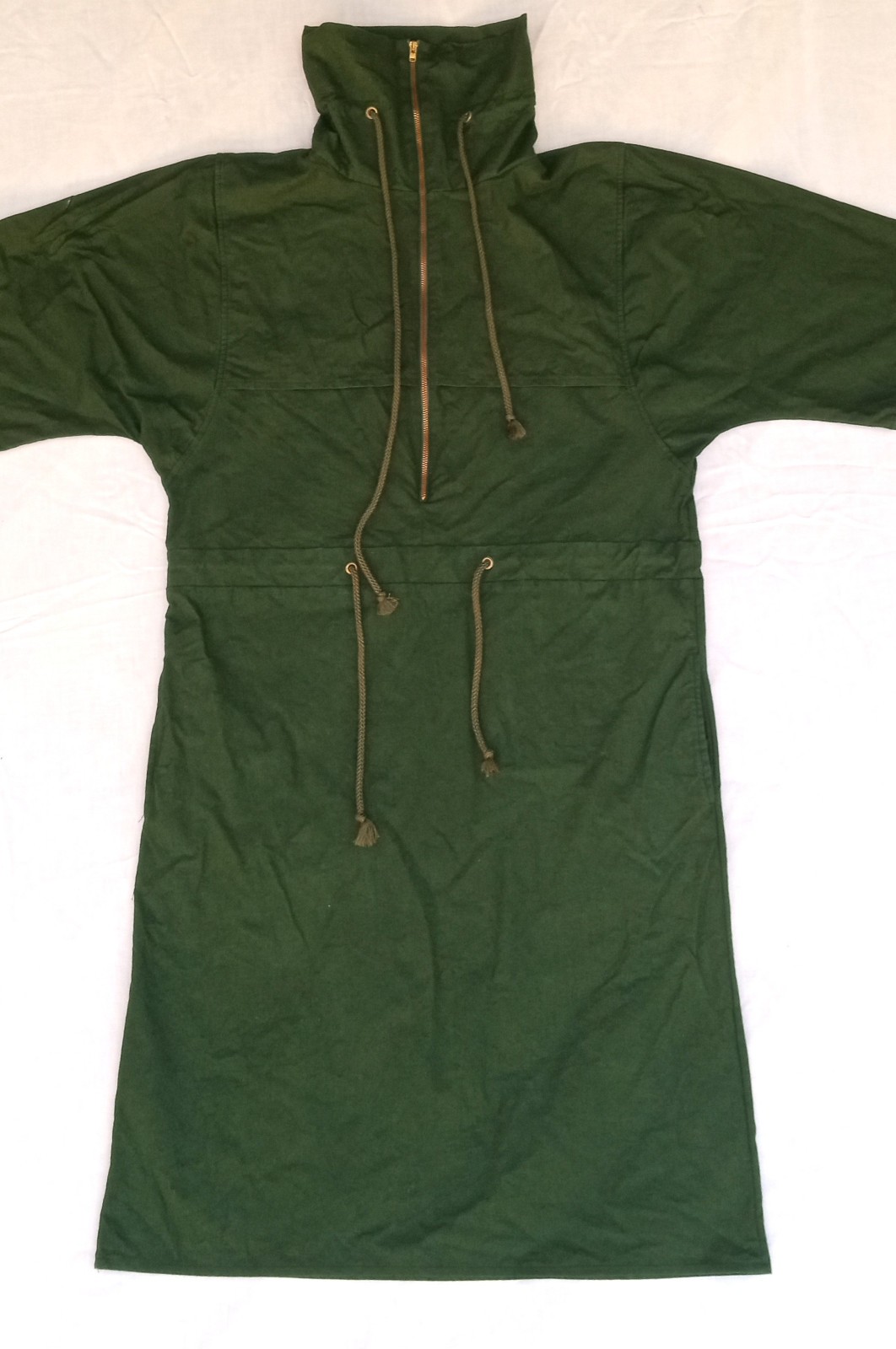 Vintage Pair zip Up Country Preppy Women’s Utility Dress Military Style