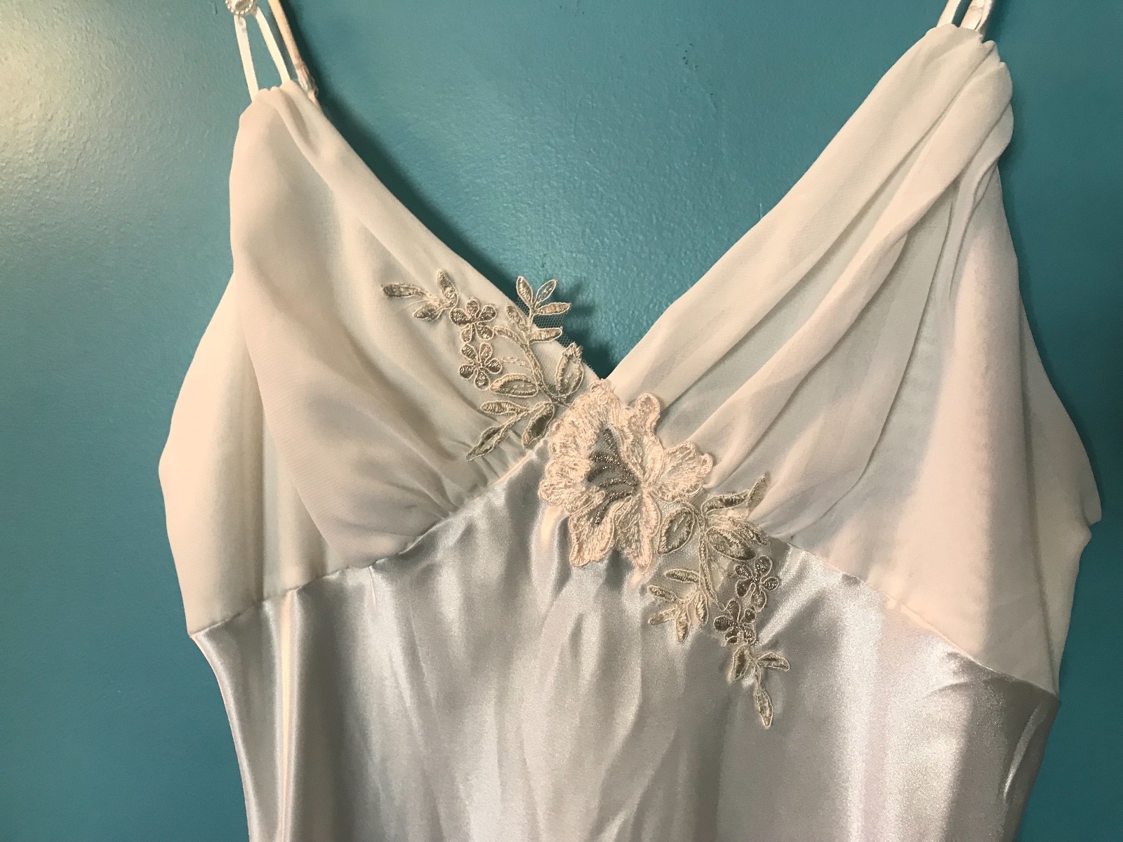 Blossom Intimates Nightgown Peignoir Bridal Size SM S Layla Sissy Second Skin