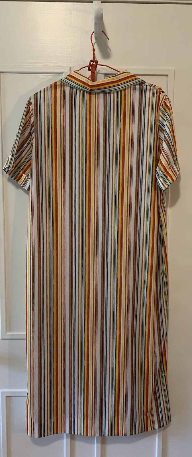 Vintage 60’s/70’s Retro/Mod Striped T-shirt Dress W/ Belt NPC Fashions Size S