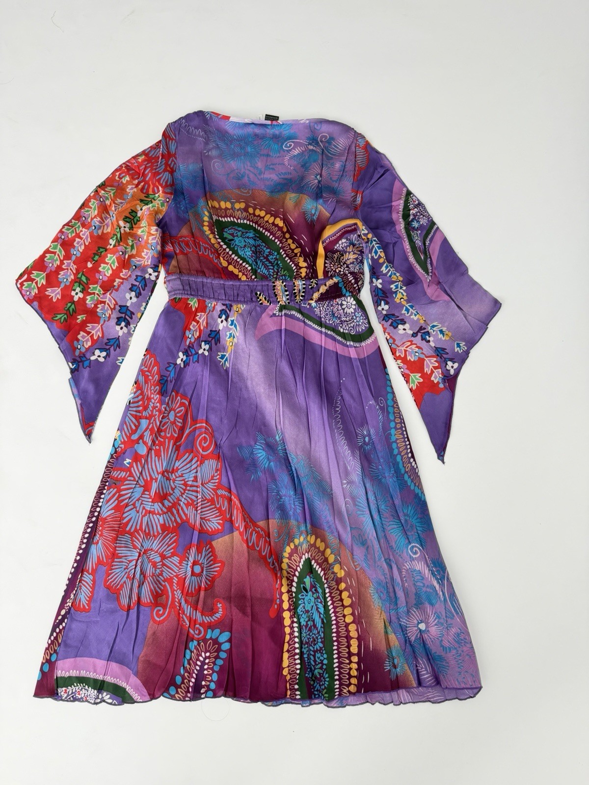 vintage alberto makali dress 90s Art To Wear Long Sleeves Rare