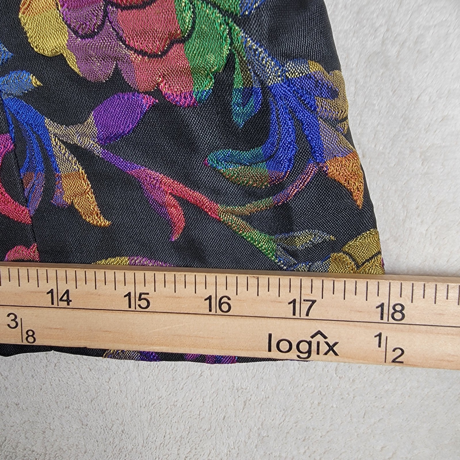 Vintage 80’s 90’s Don Caster Rainbow Floral – Waspy Preppy Blazer Women’s 6