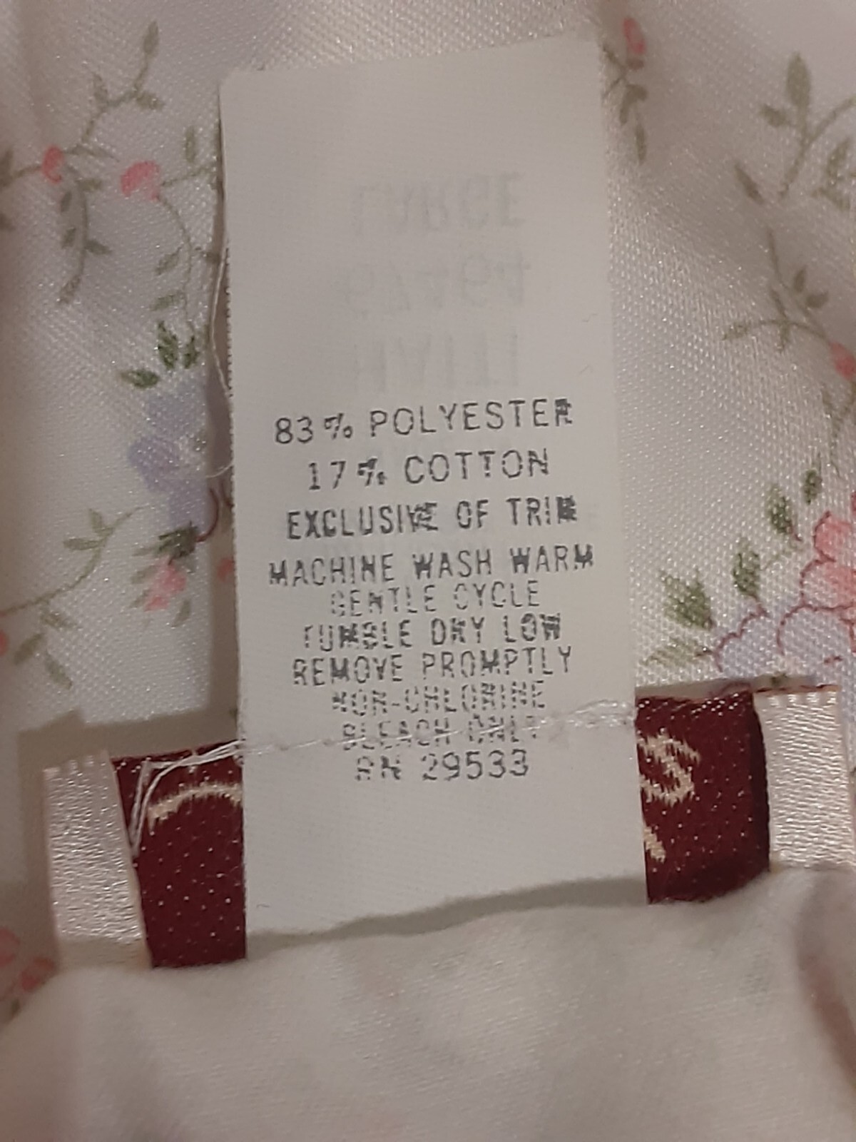 Isabella Vtg.Nightgown Sleepwear Lingerie Size Large Floral Print New