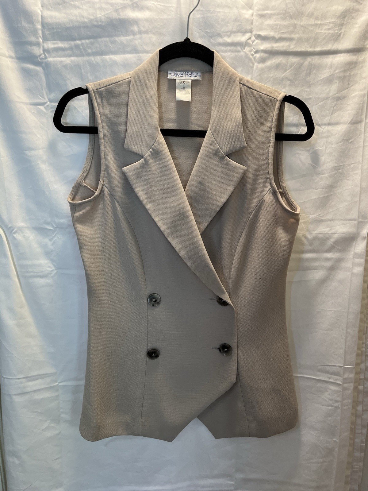 Vintage David Hollis Blouse or Vest