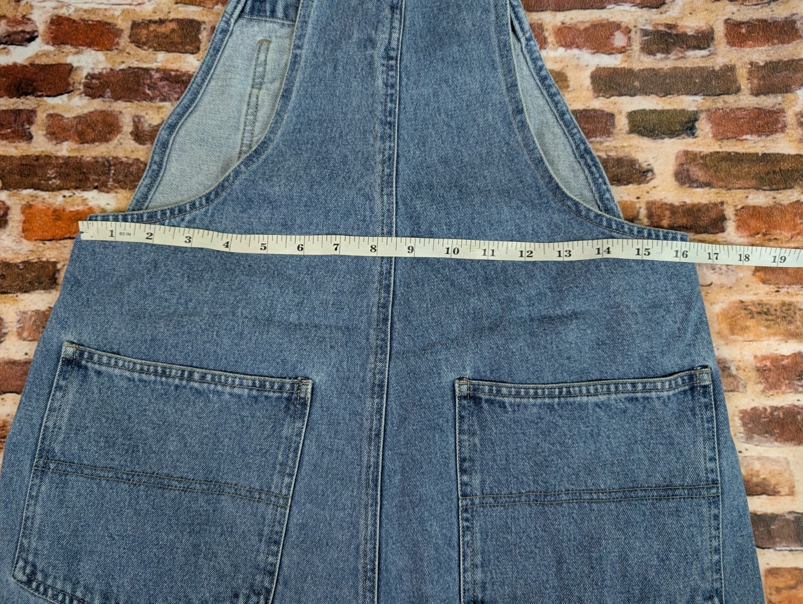 Vintage St. John’s Bay Overalls Y2k 90’s Petite Medium All Cotton Bibs Women’s M