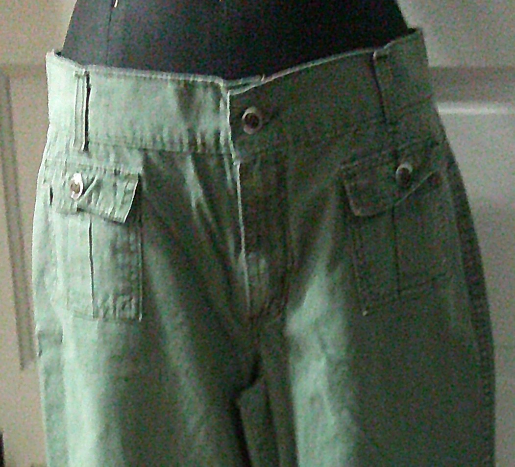 1990’s ZENA Jeans Olive Green Cute Pockets 10