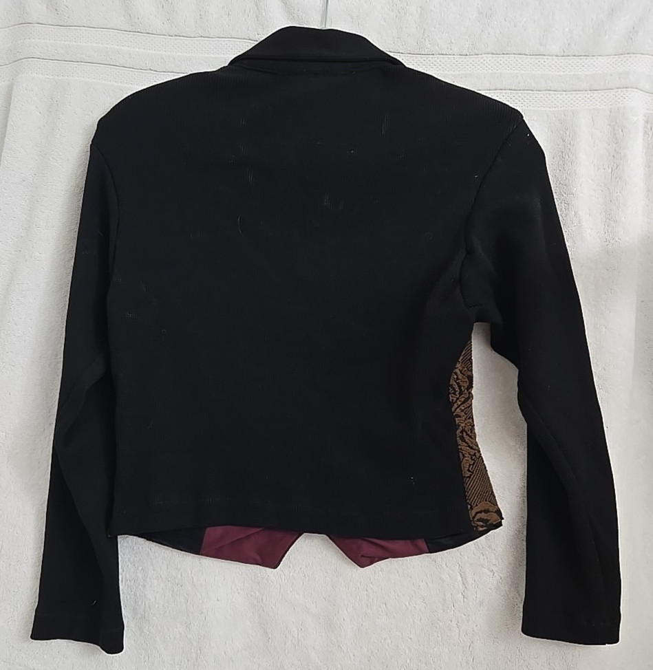 Womens Blazer / Vest with sleeves by LA BONNE RENOMMEE See measurments Vintage