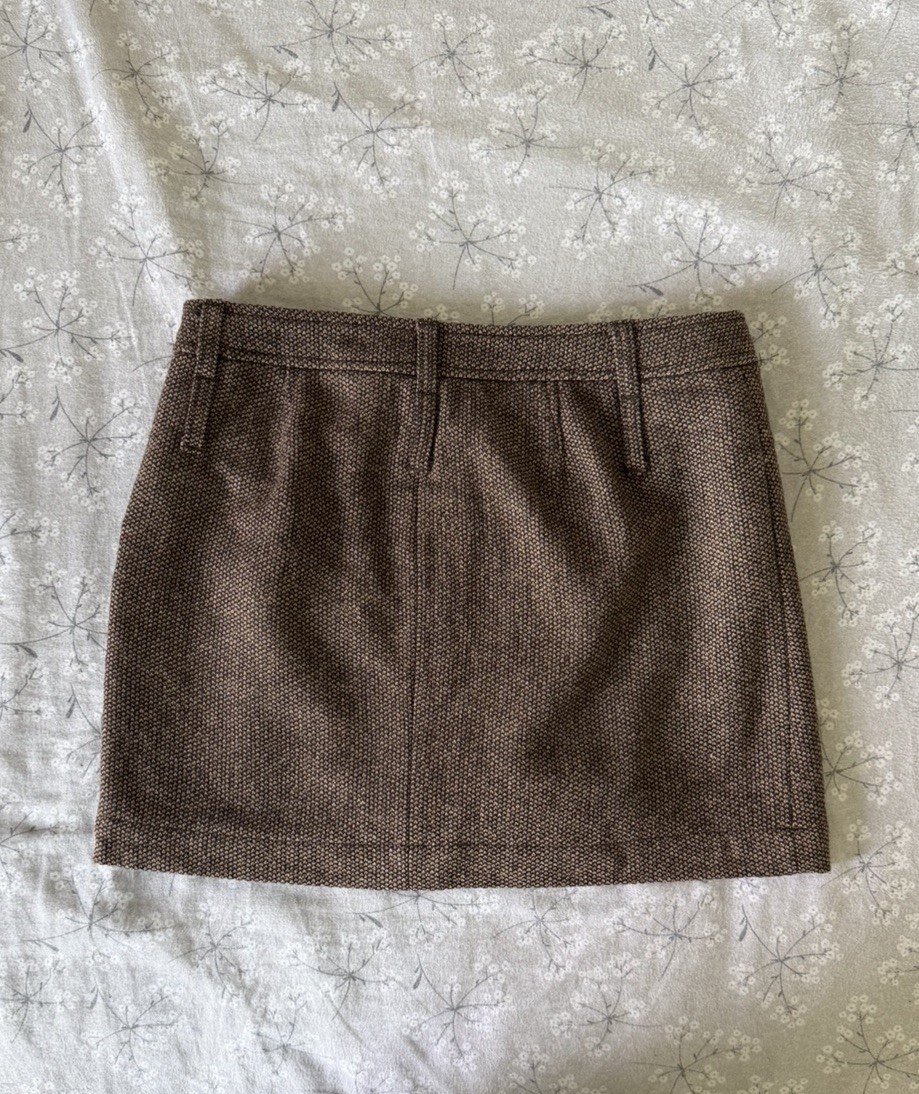 2000’s Vintage Archival Diesel Designer Brand Utility Mini Wrap Skirt Size XS